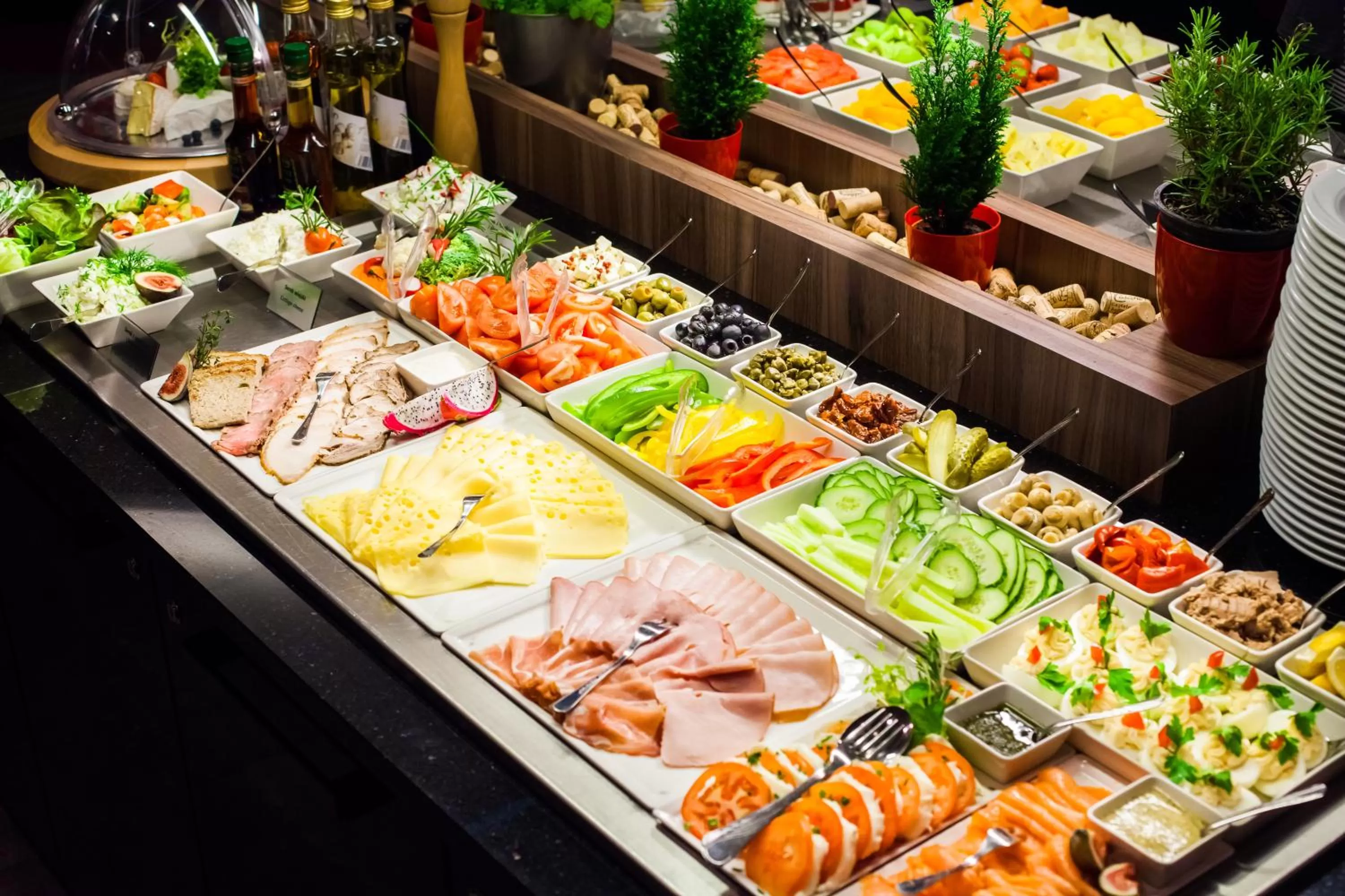 Restaurant/places to eat in Qubus Hotel Gdańsk