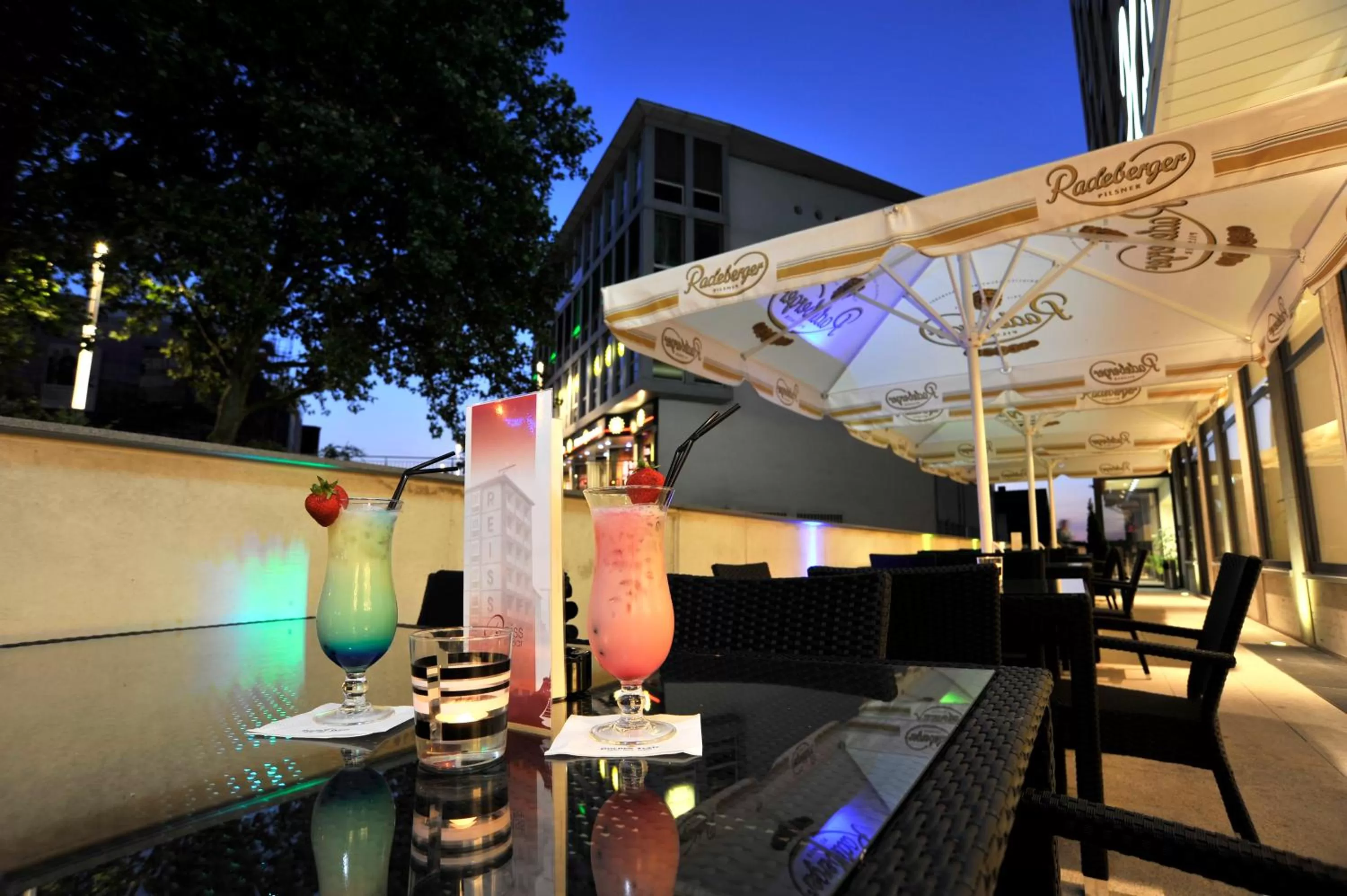 Balcony/Terrace in Golden Tulip Kassel Hotel Reiss