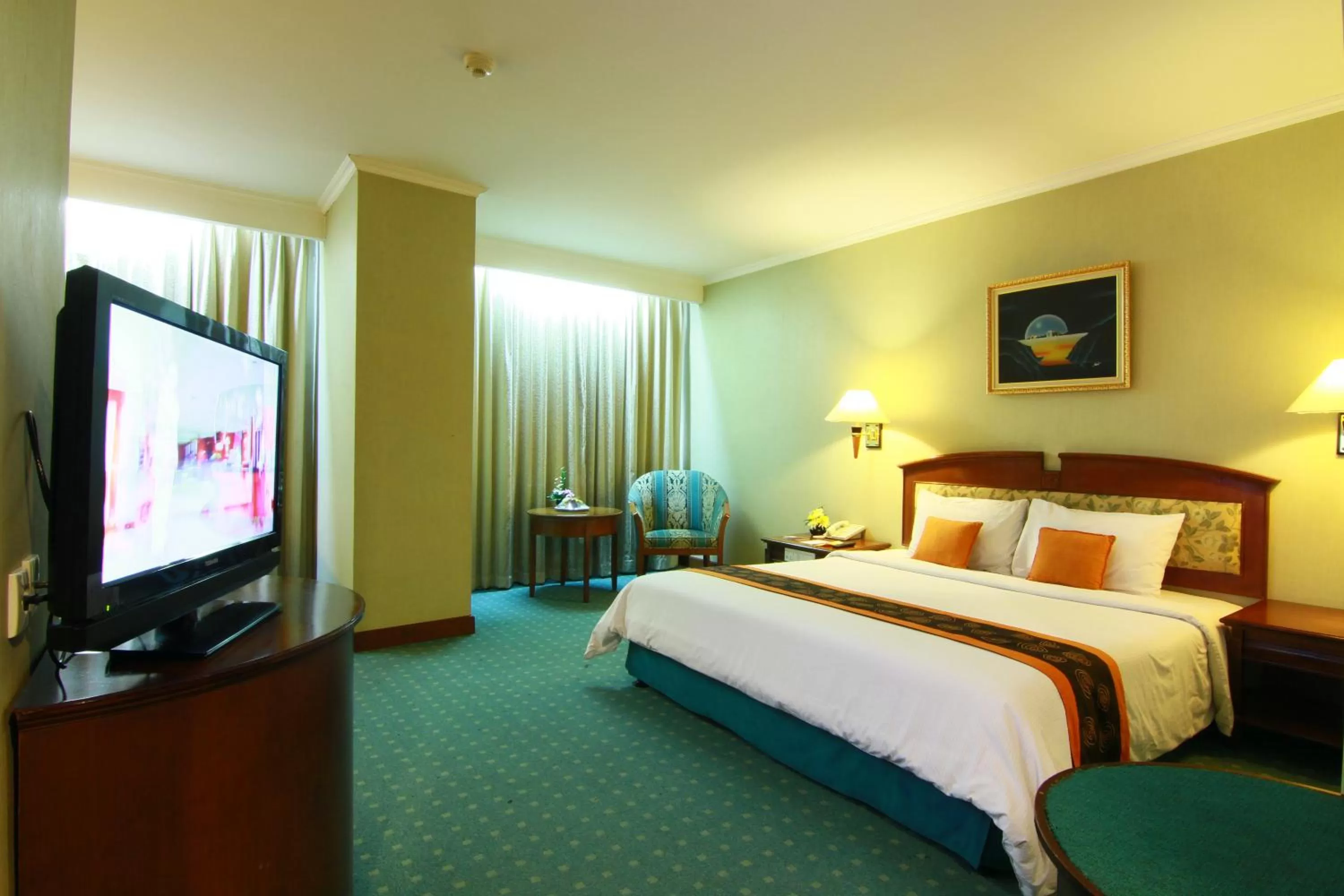 Bed in Grand Arkenso Park View