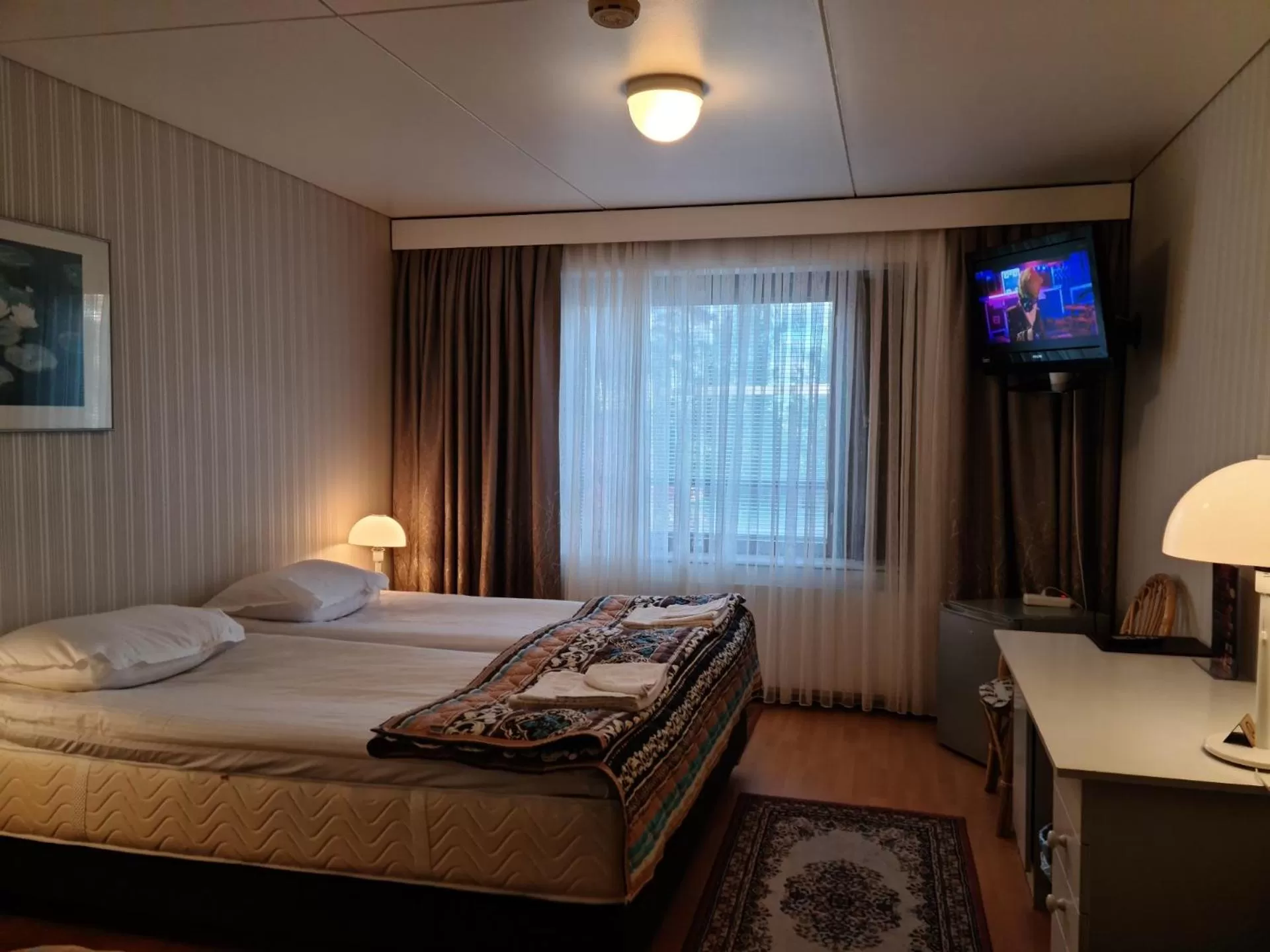 Bed in Hotelli Sandels