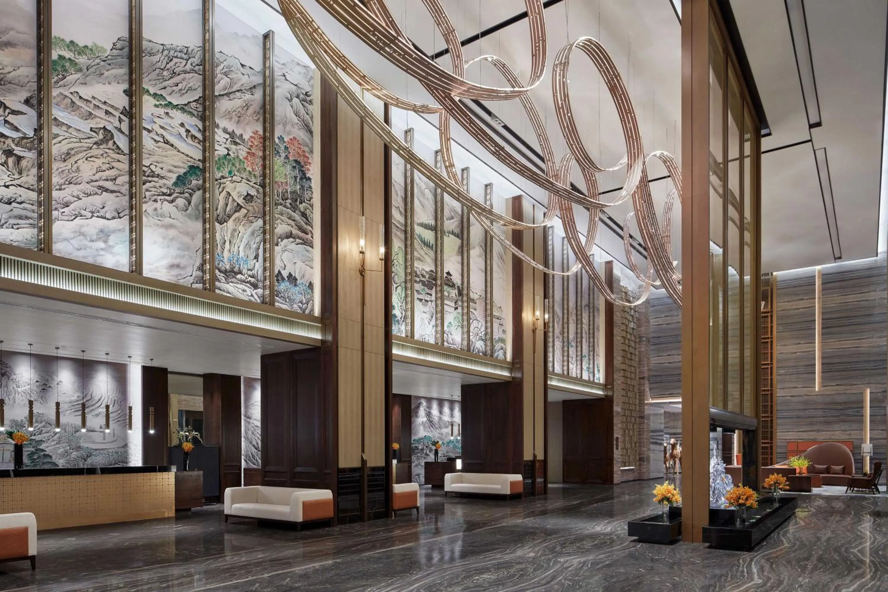 Lobby or reception in Sheraton Kunming