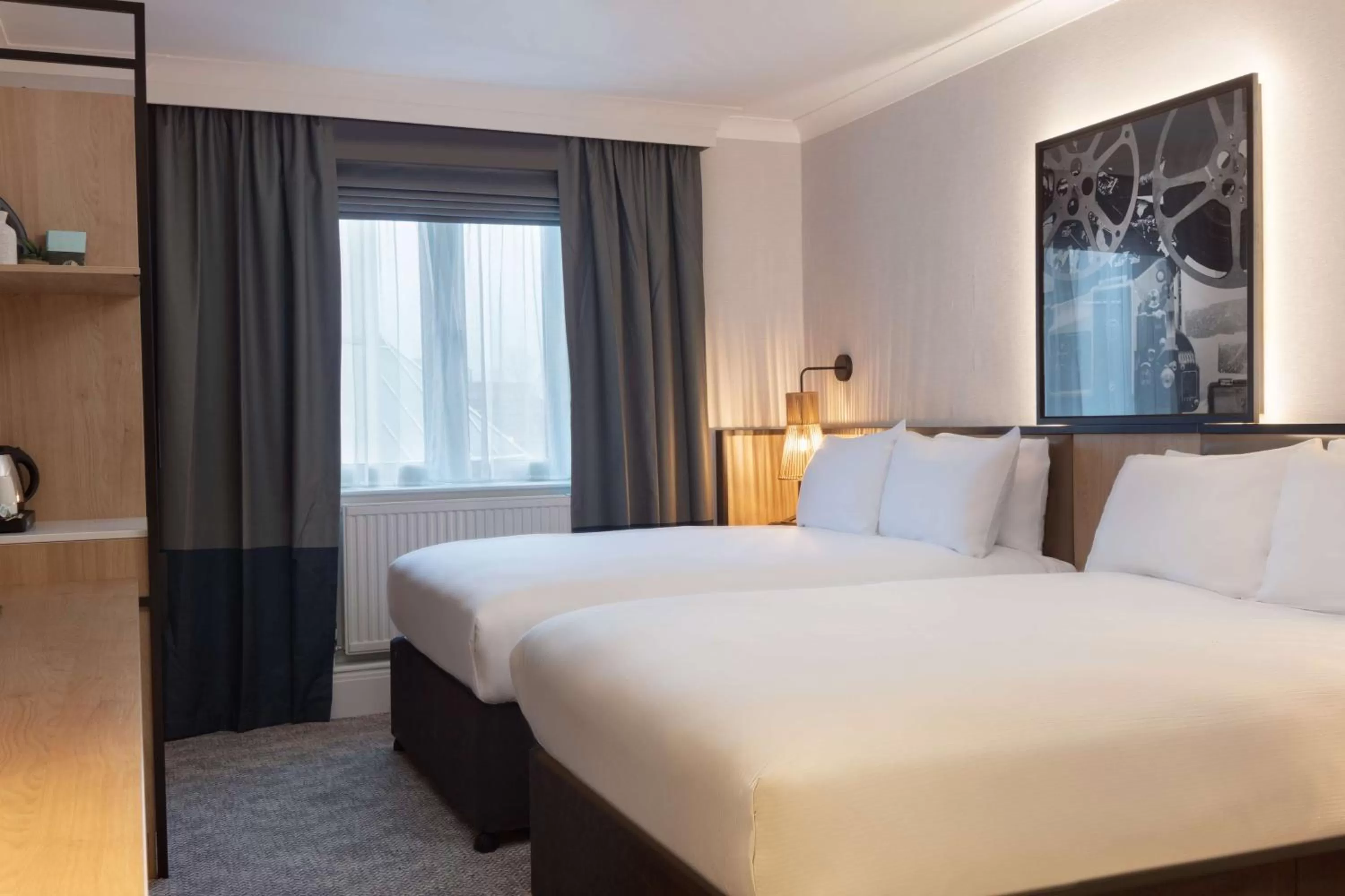 Bed in DoubleTree by Hilton London Elstree