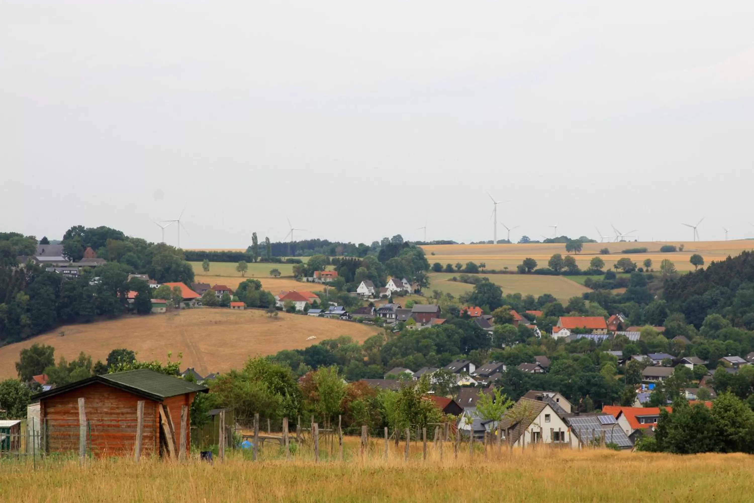 Natural landscape in Bed and Breakfast am Höhenweg
