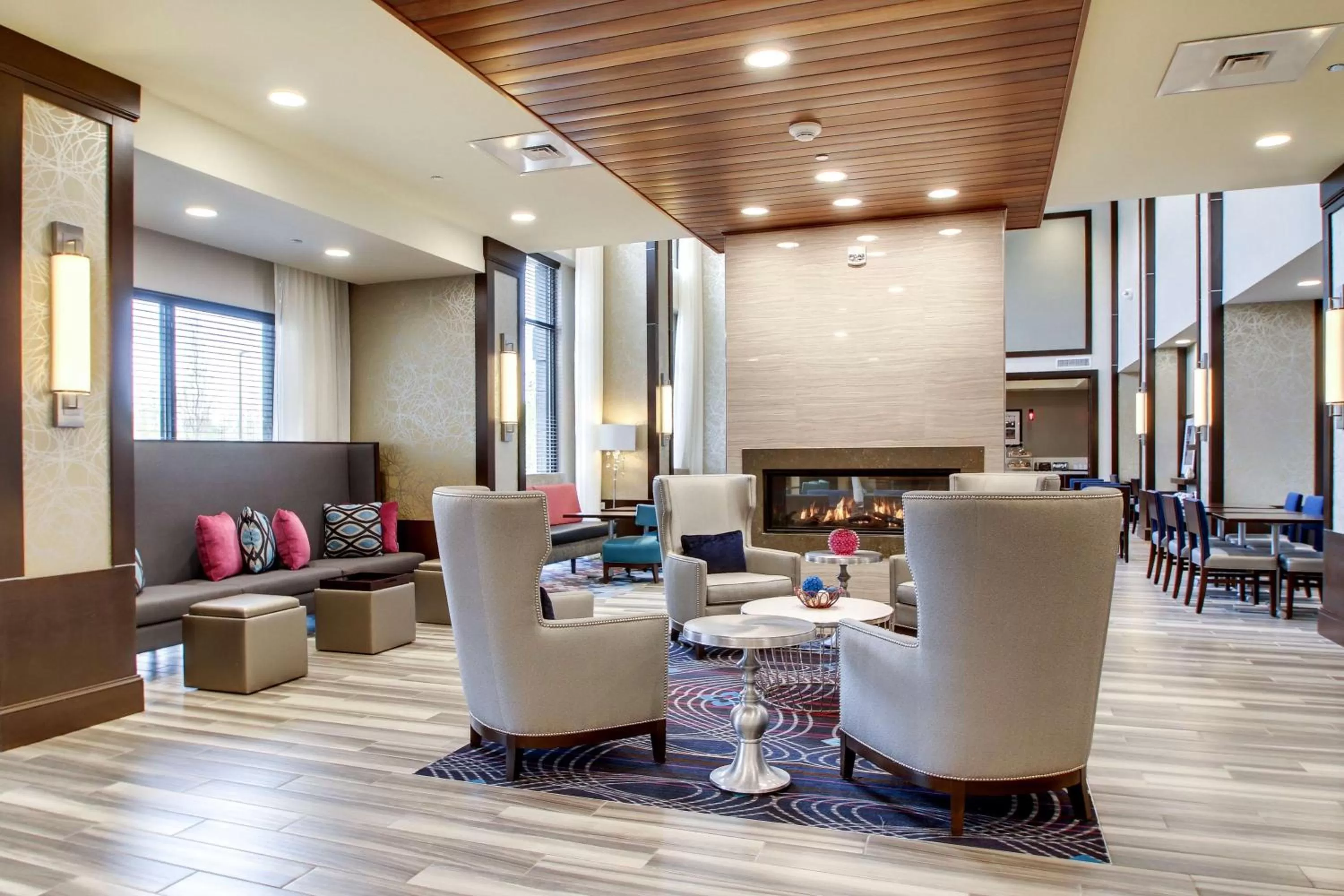 Lobby or reception in Hampton Inn & Suites Greenville Airport