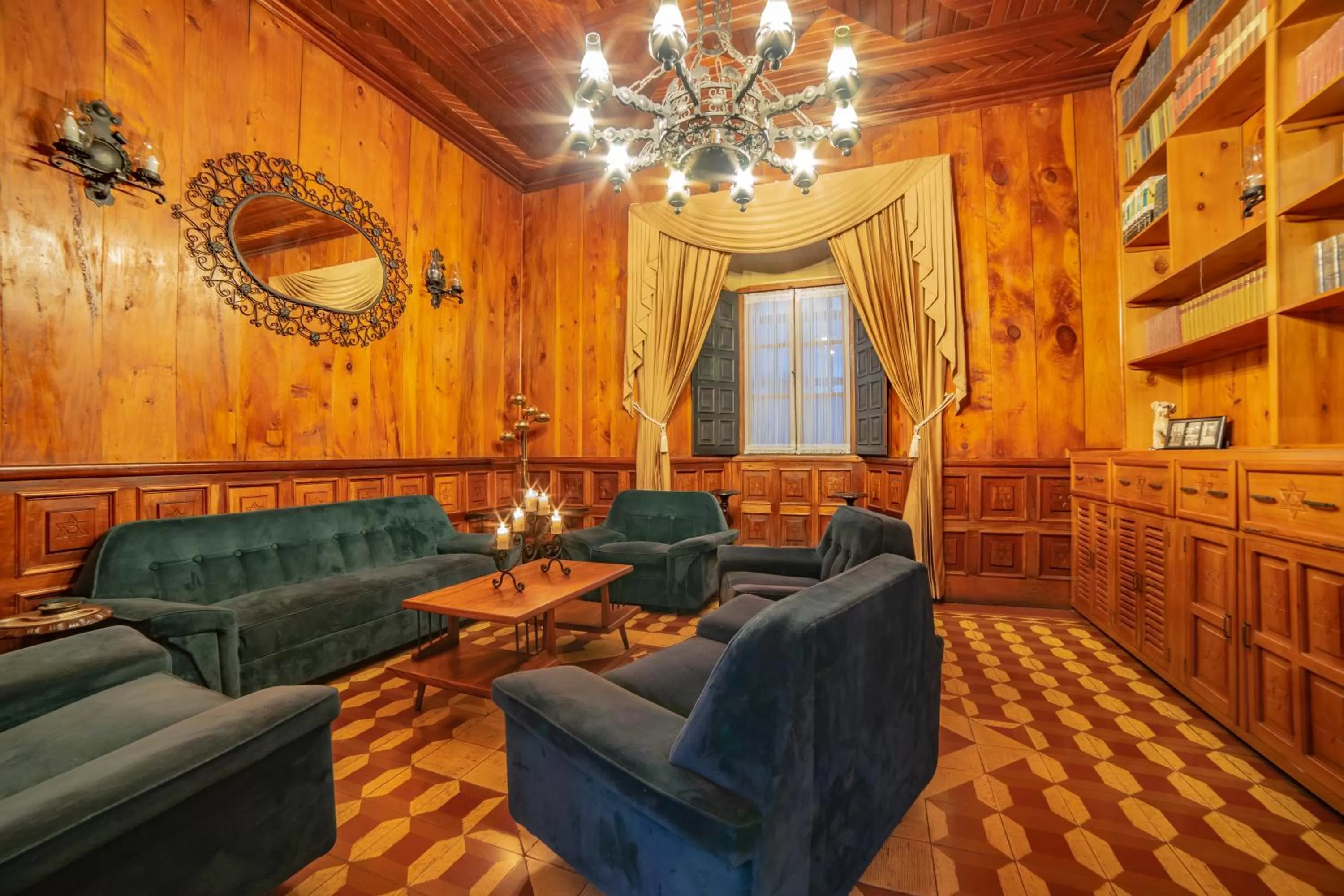 Seating Area in Hotel Palacio Chico 1948