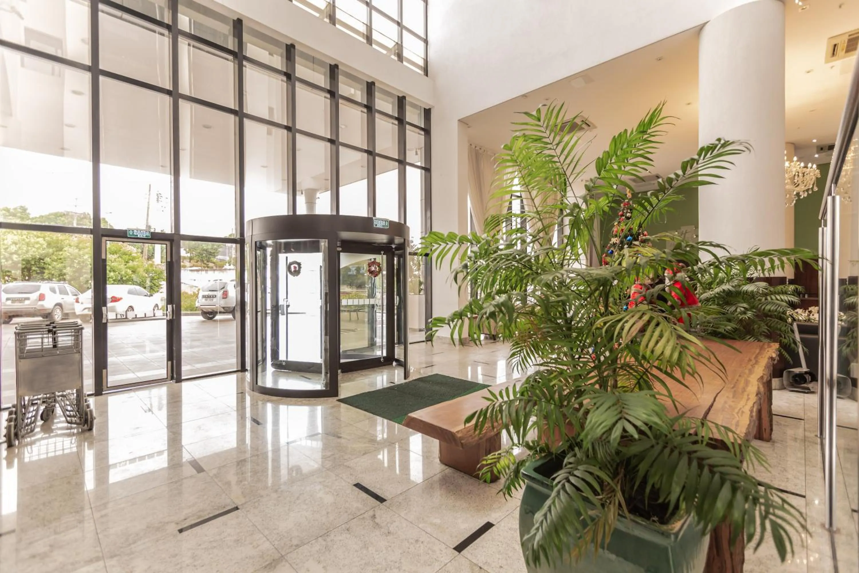 Lobby or reception in Hotel Inter Cuiaba