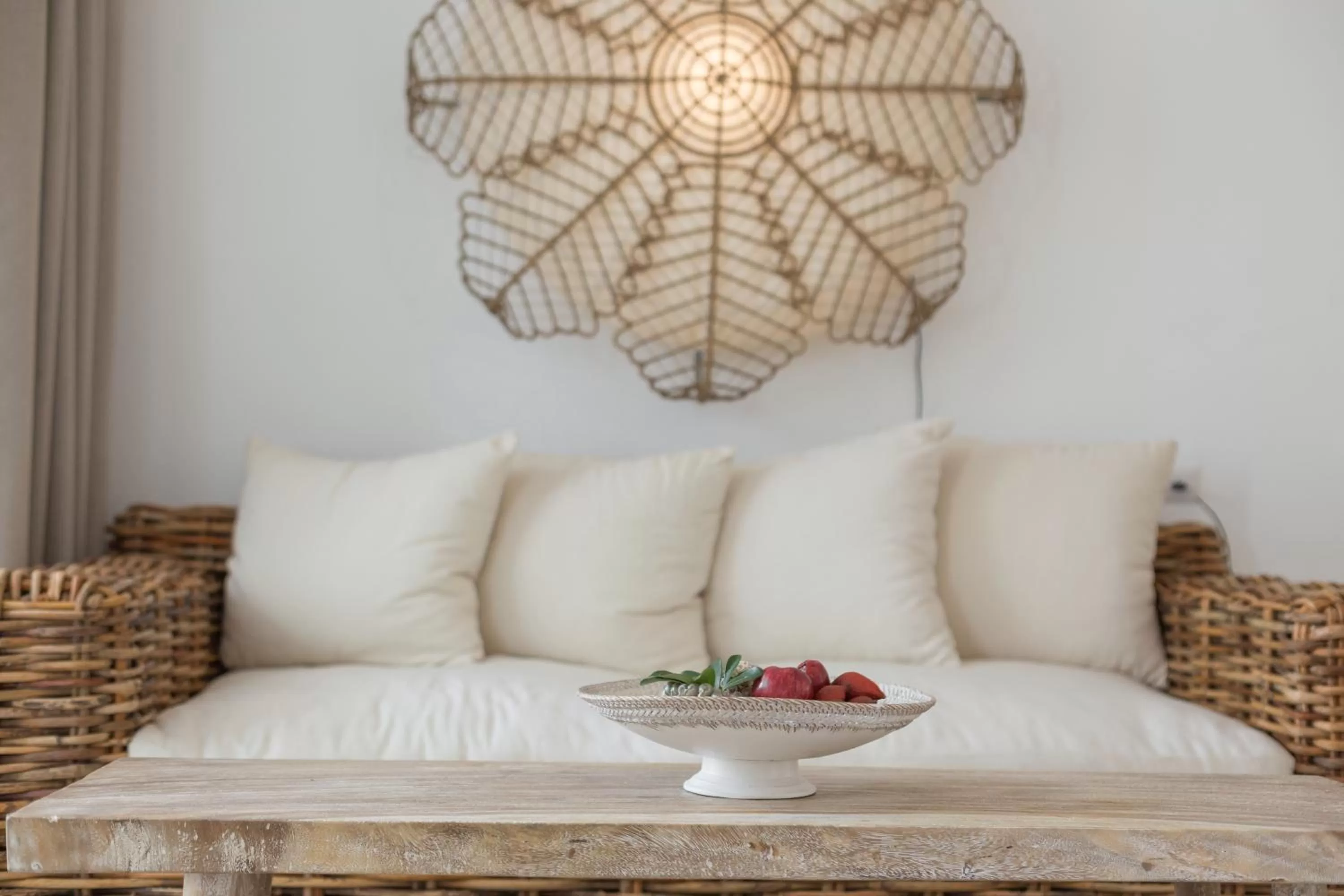 Living room, Bed in Eden Beach Khao Lak Resort & Spa