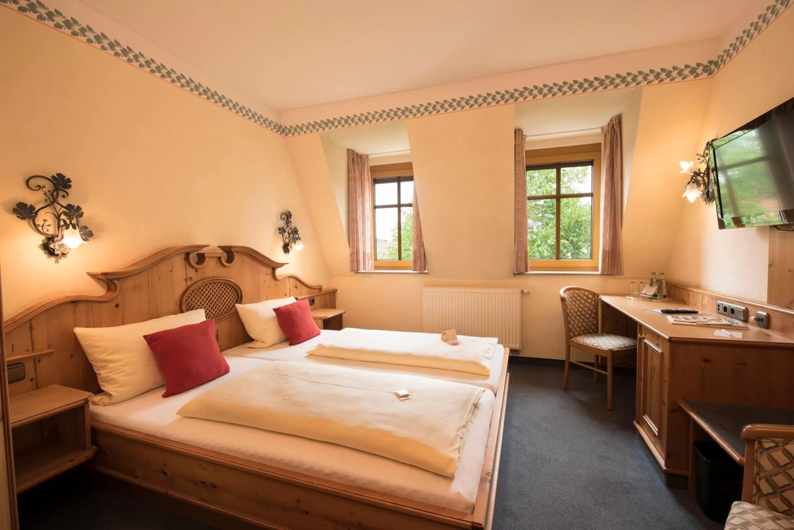 Photo of the whole room, Bed in AKZENT Hotel Krone