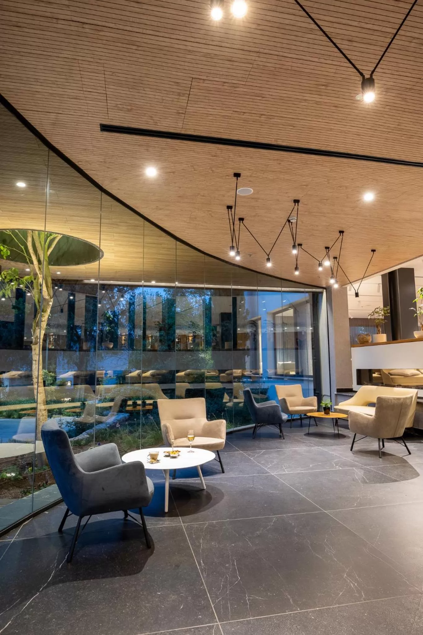 Lounge or bar in Kfar Giladi Hotel