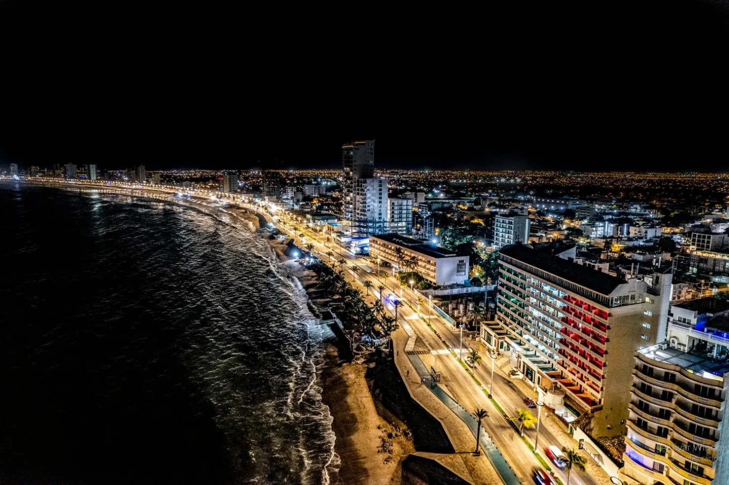 Bird's eye view in Hacienda Mazatlán sea view