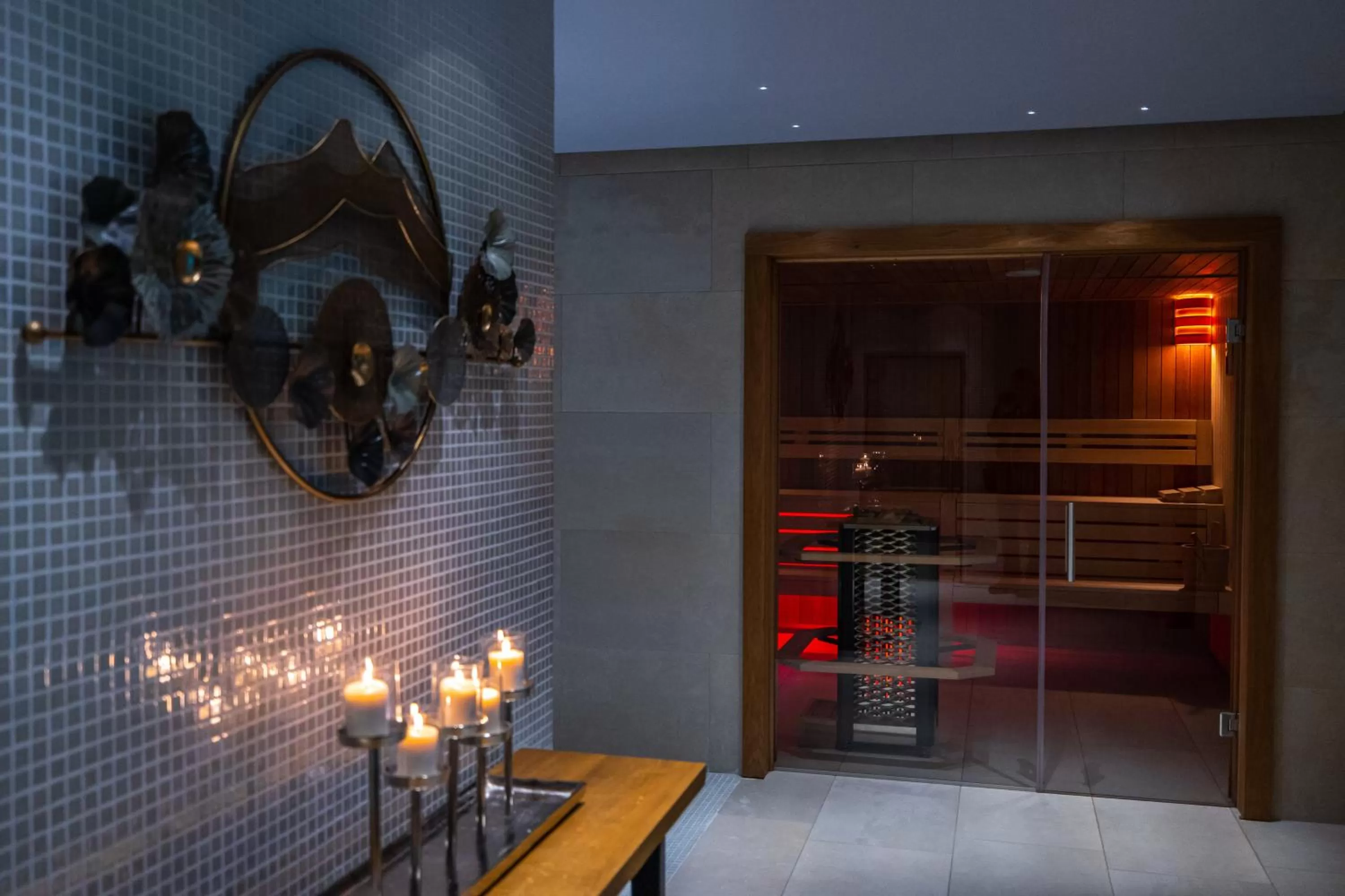 Sauna in Hotel Belmont & Spa