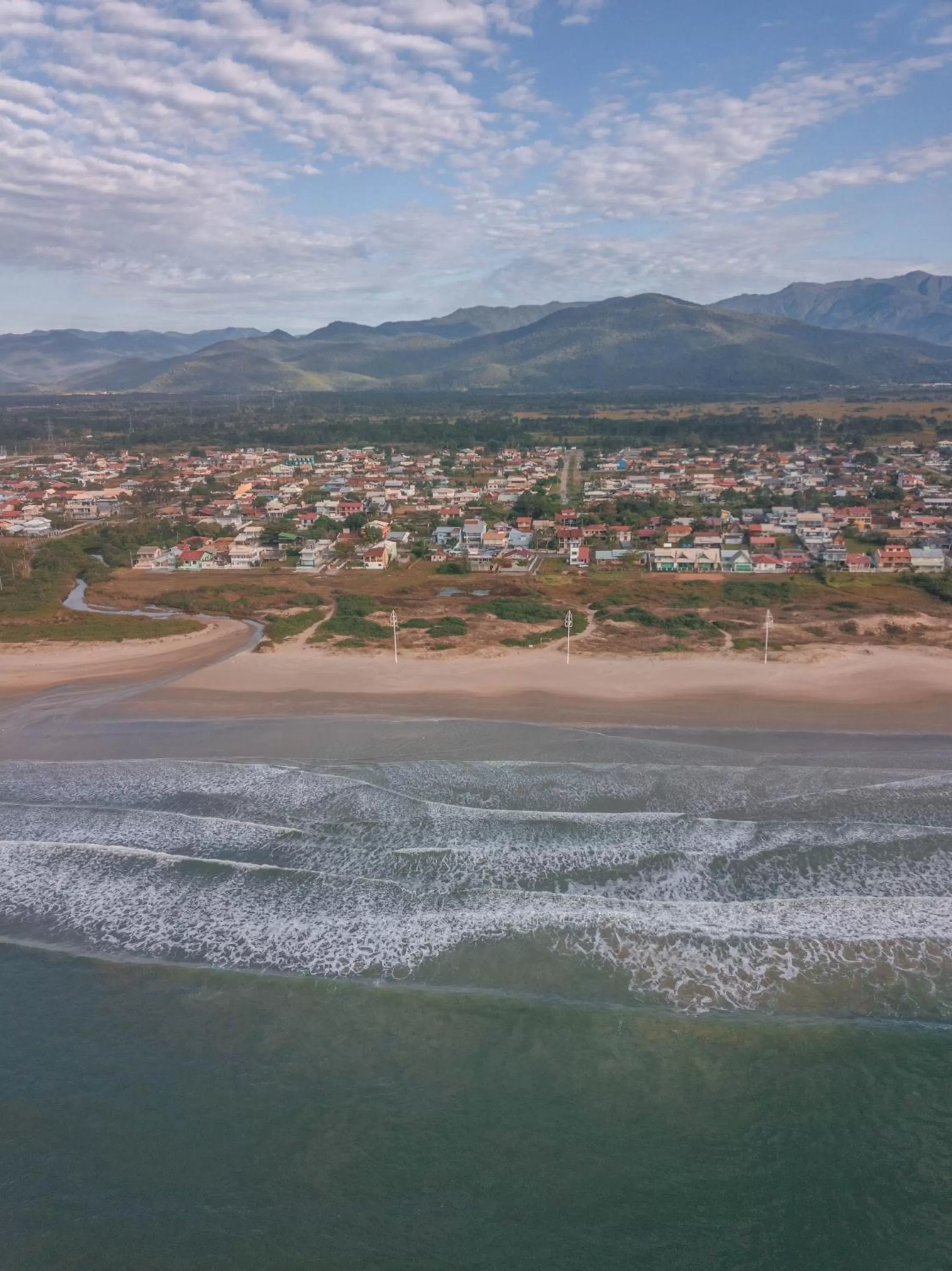 Bird's eye view in Pousada Pegadas na Areia