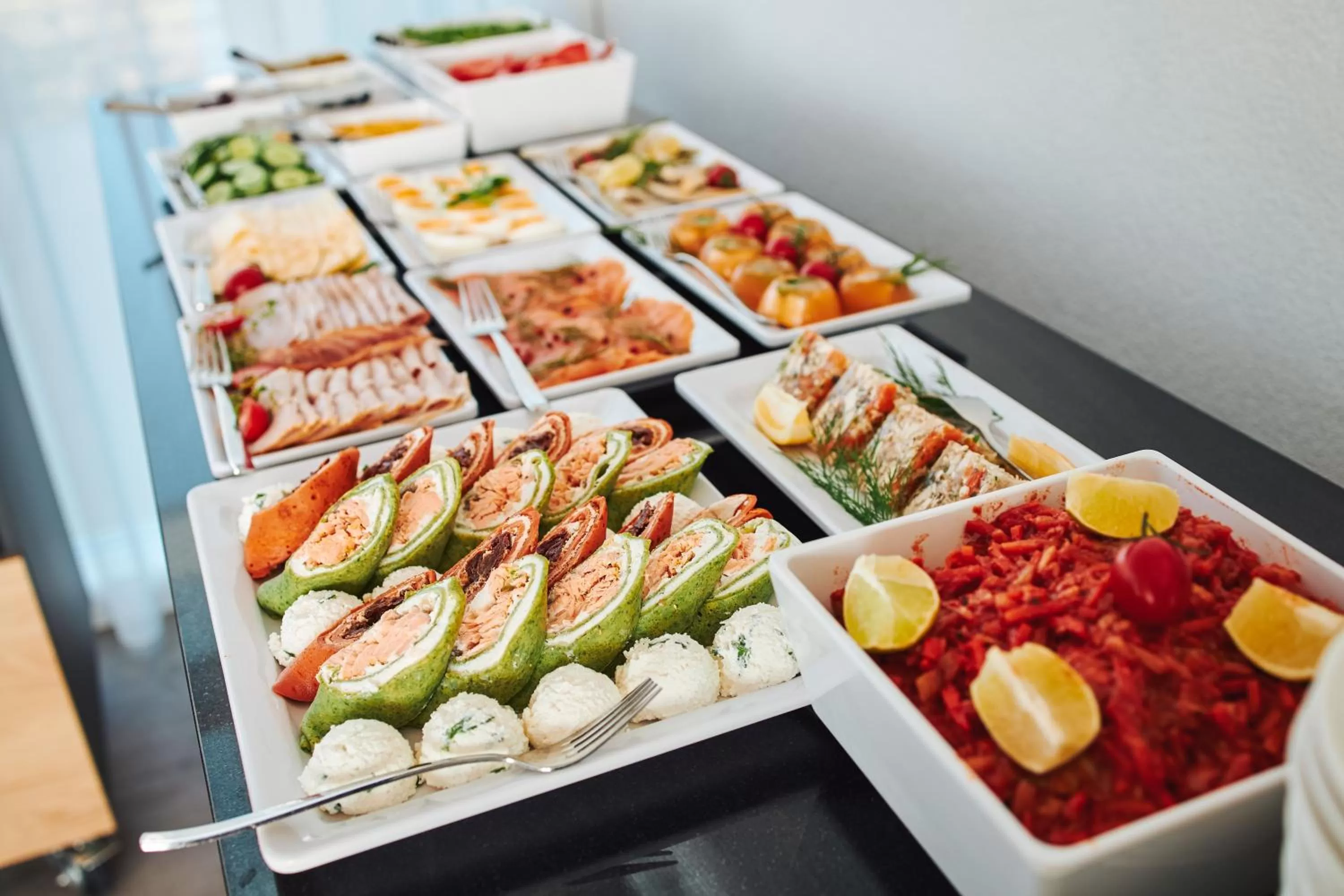 Food close-up in Molo Park Mielno