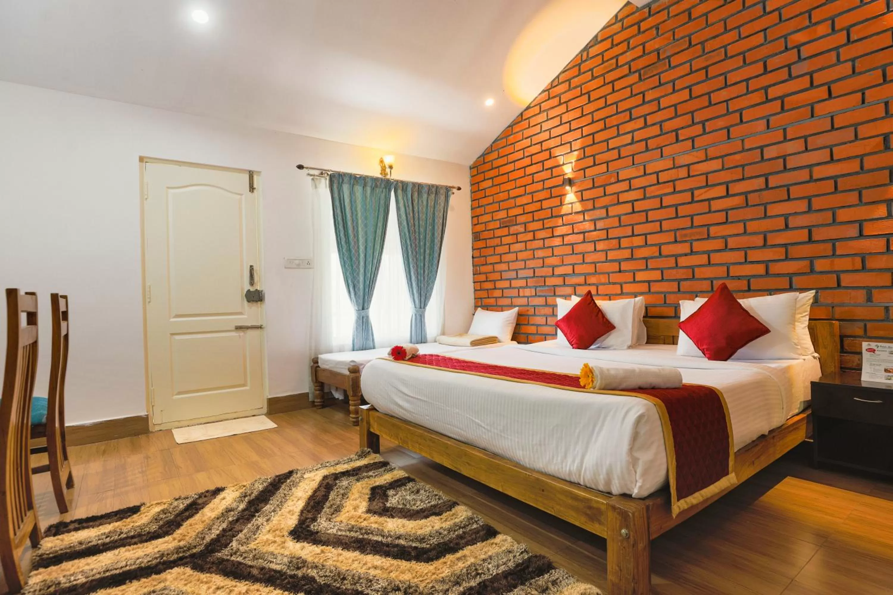 Bedroom, Bed in The Spectrum Resort, Chikmagalur