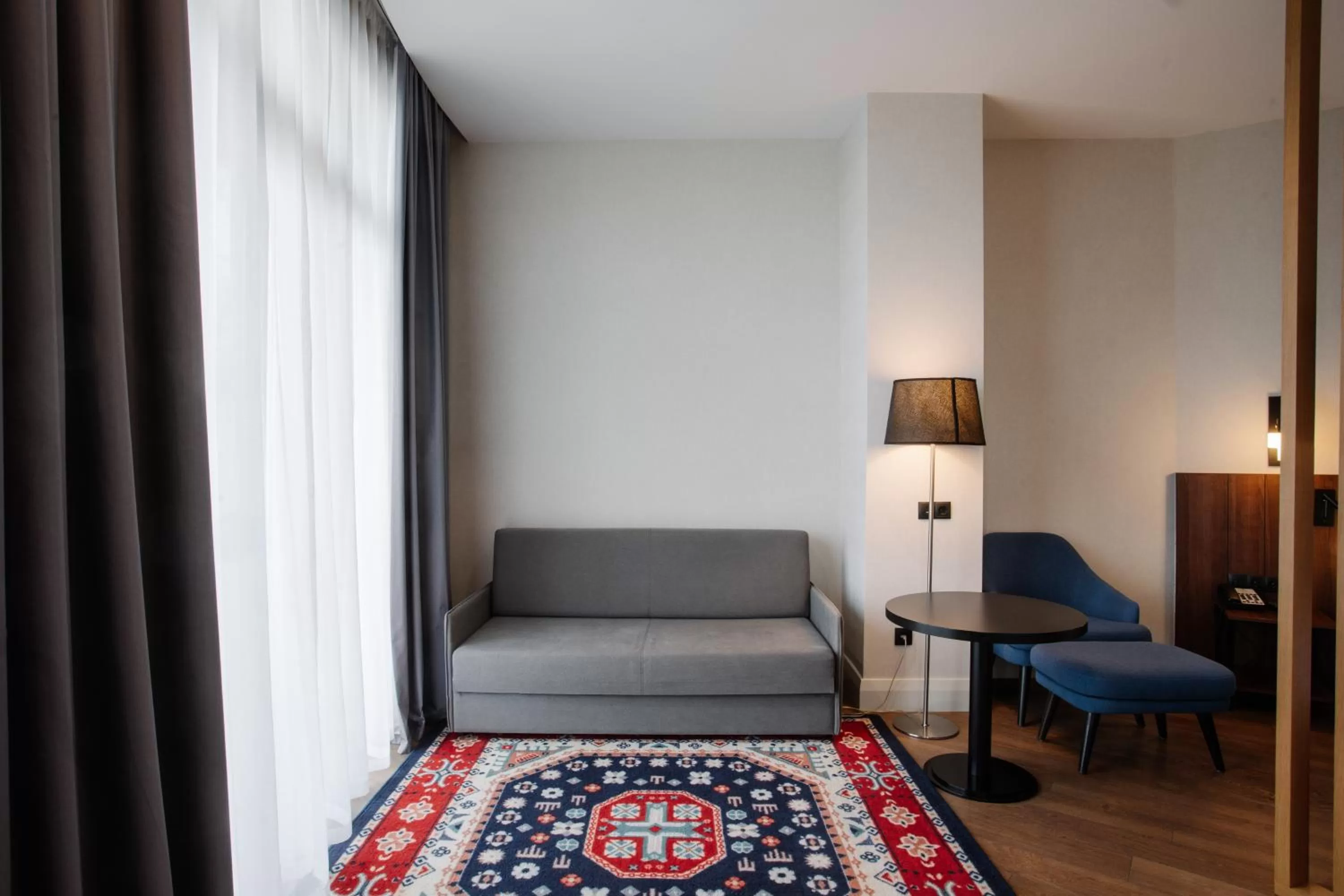 Living room, Bed in Holiday Inn Telavi by IHG