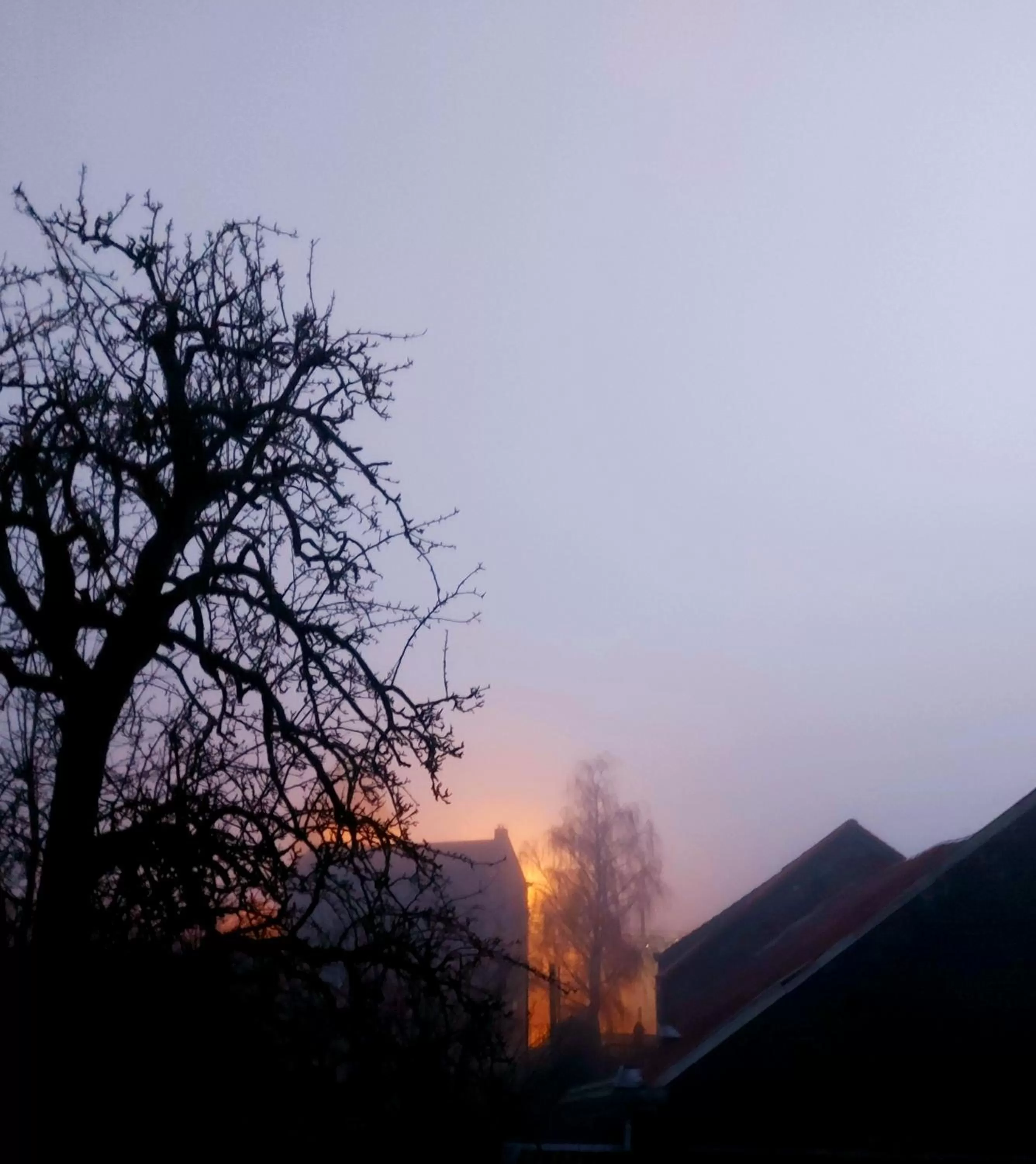 Sunset in L'Atelier Bed and Breakfast