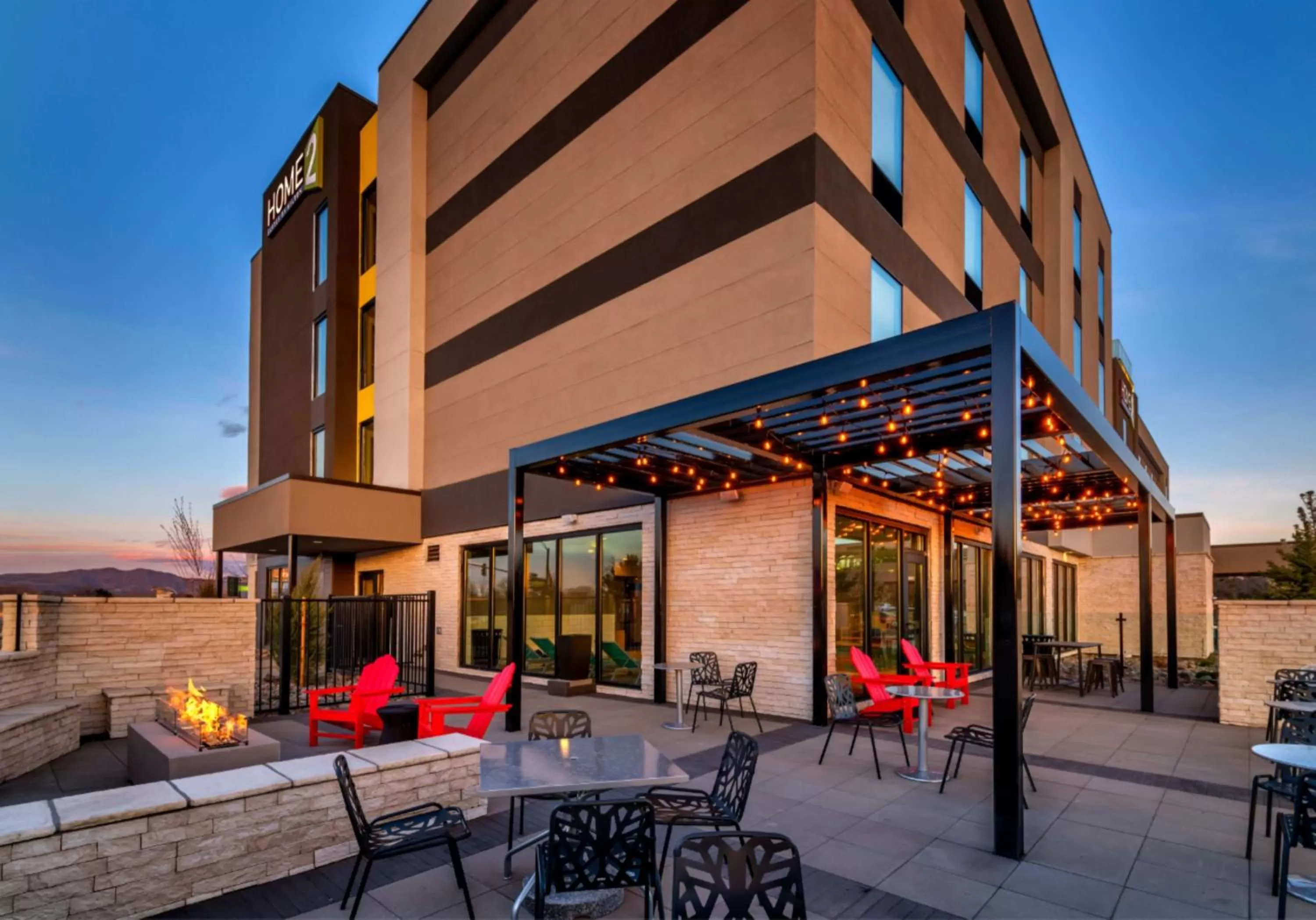 Patio in Home2 Suites By Hilton Reno