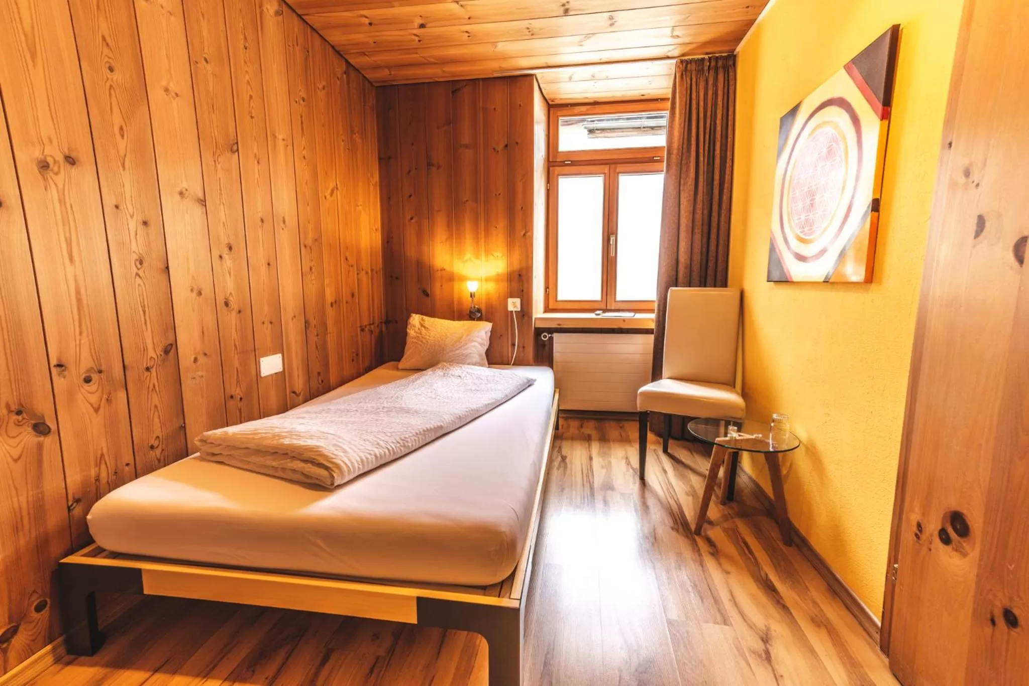 Photo of the whole room, Bed in CURUNA Hotel-Garni