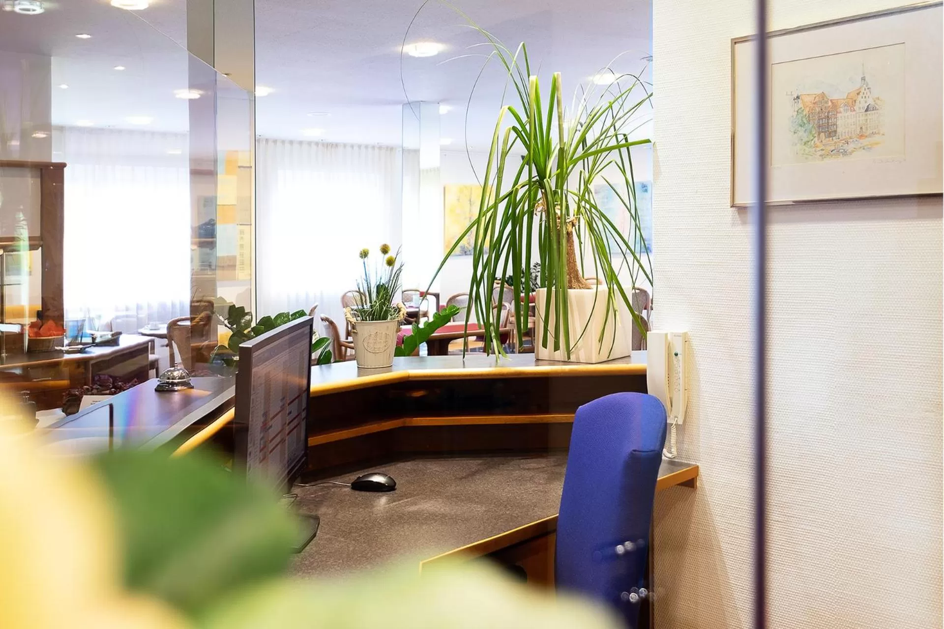 Lobby or reception in Hotel Am Steinberg