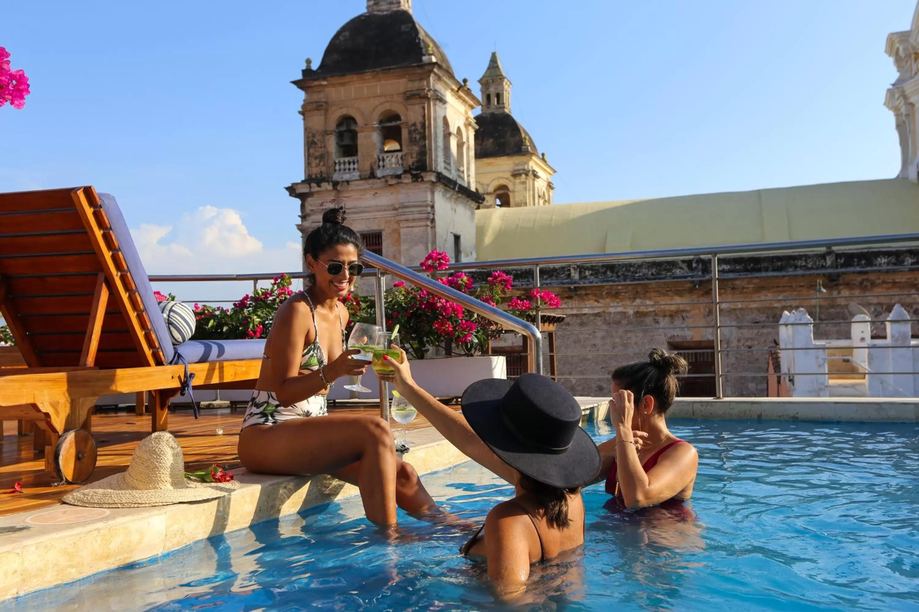 Guests in Casa Claver Loft Boutique Hotel