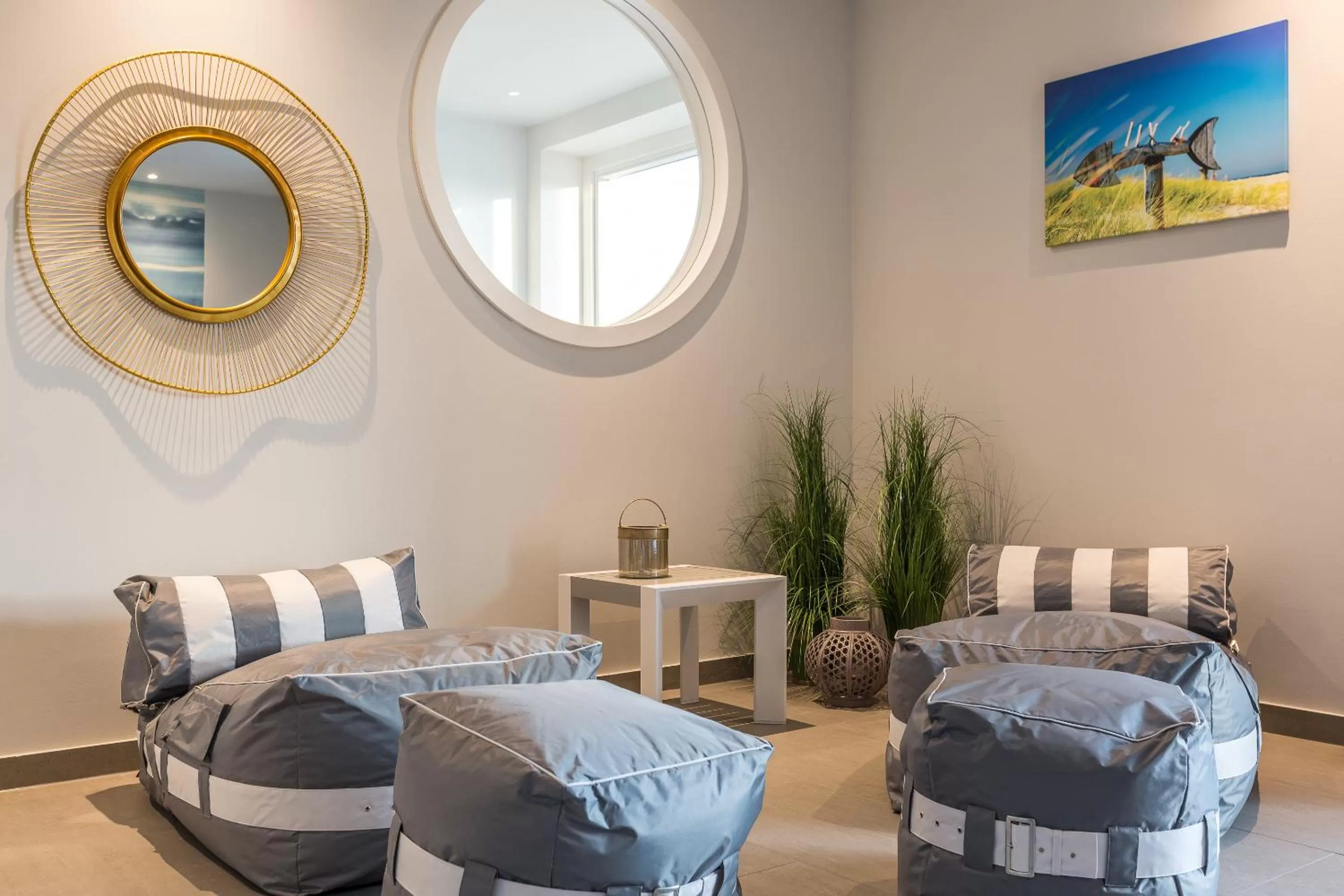 Decorative detail, Seating Area in Easy Living