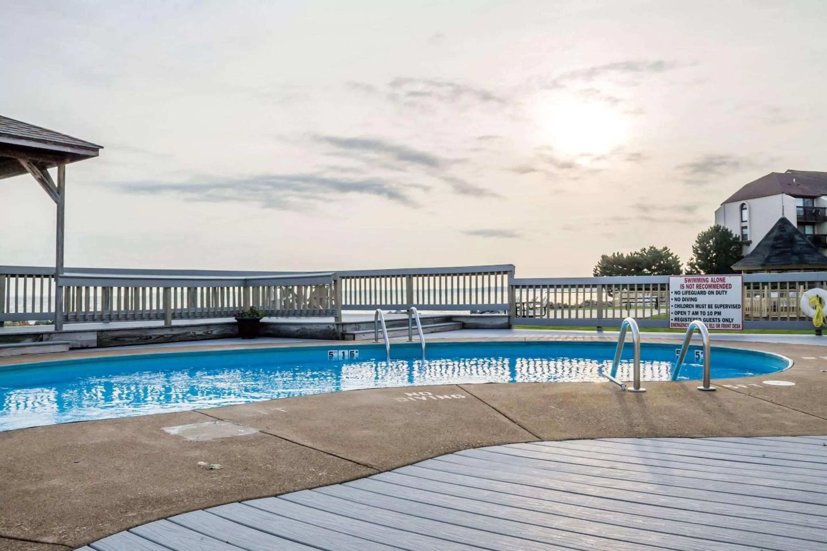 On site in Quality Inn Port Clinton Waterfront