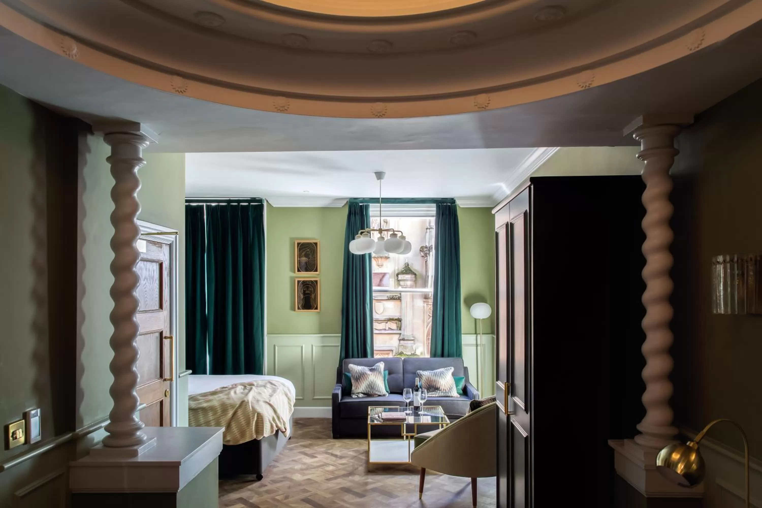 Bed in Hort's Townhouse