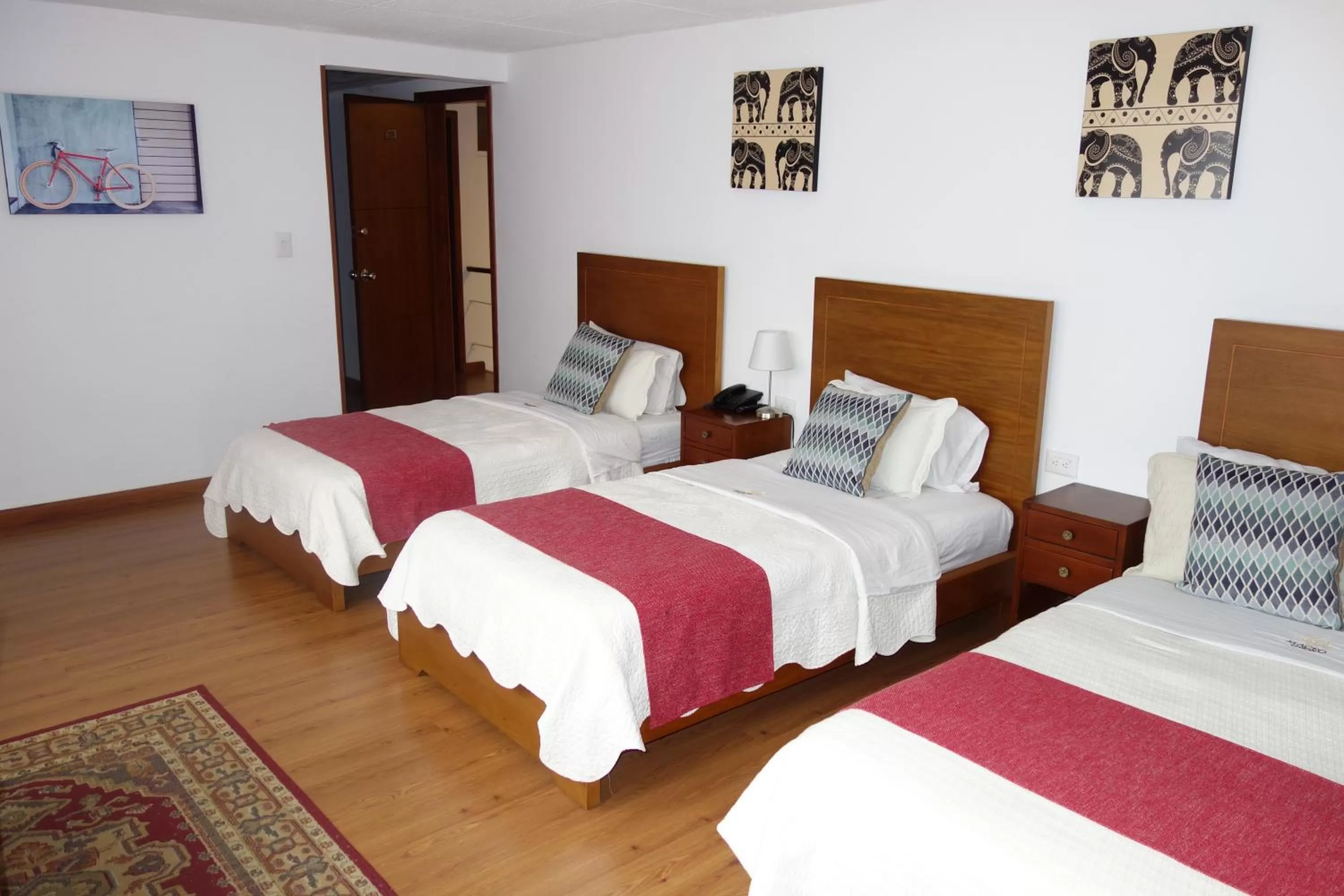 Bed in Hotel Maceo Chico