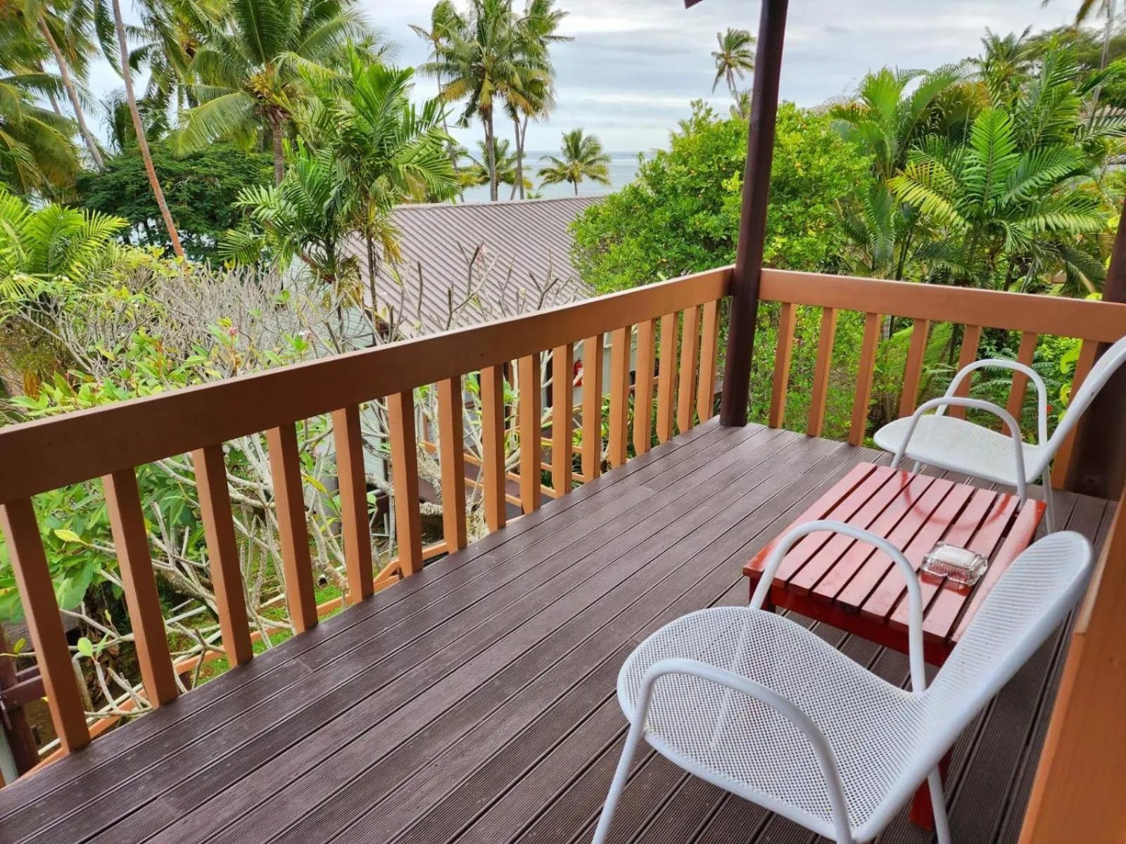 Balcony/Terrace in The Crow's Nest Resort Fiji