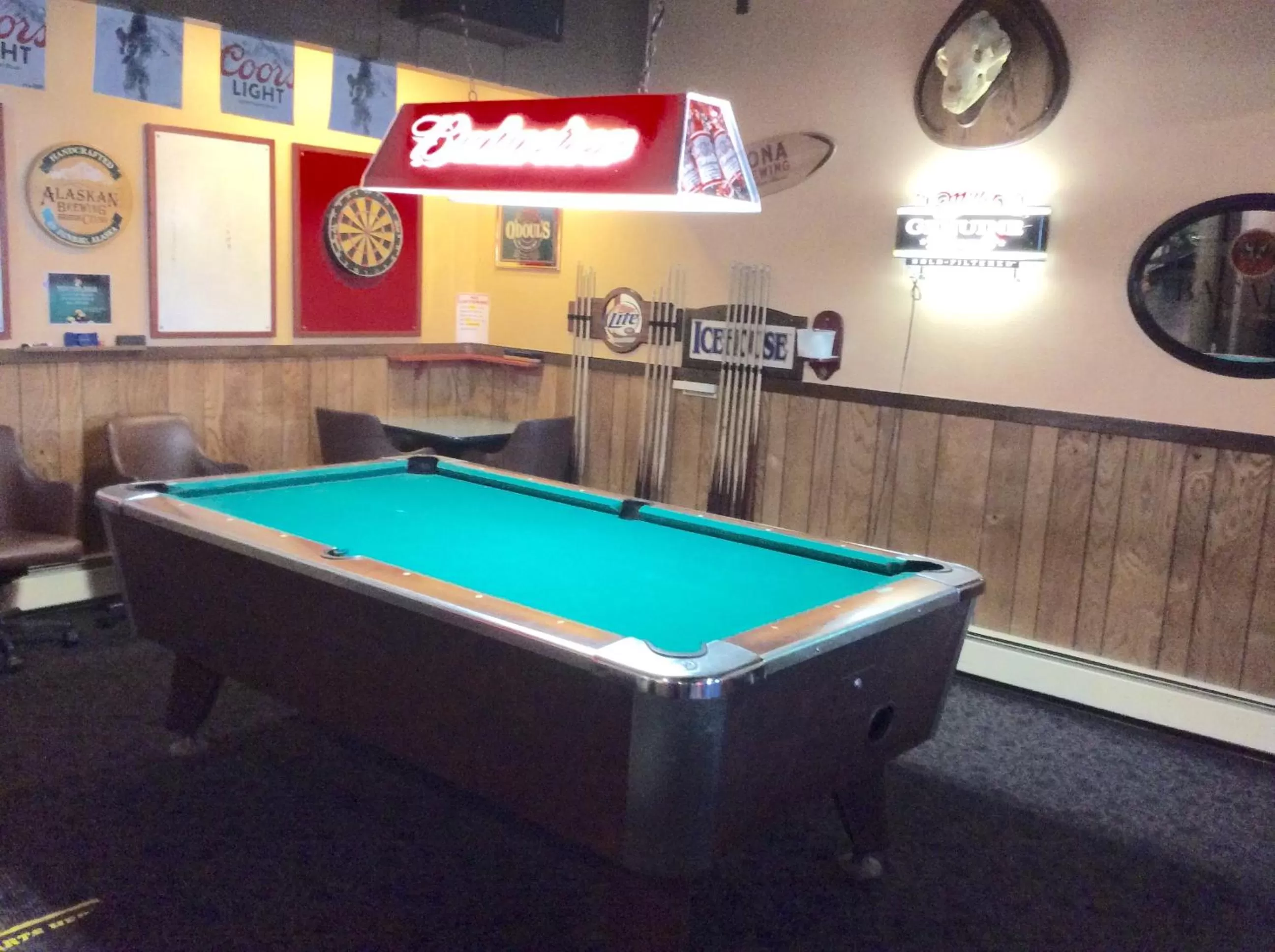 Billiard in Shelikof Lodge