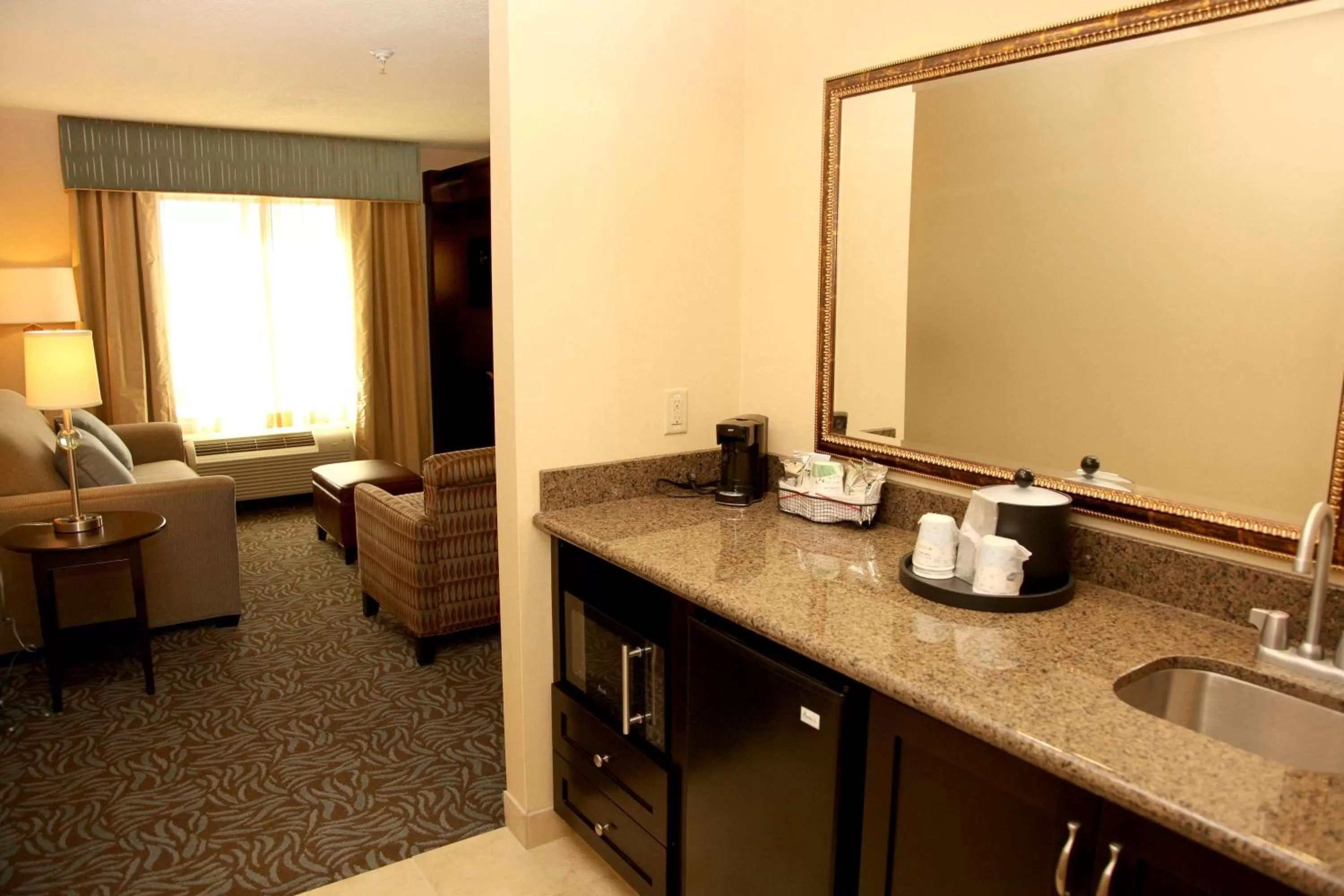 Kitchen or kitchenette in Hampton Inn & Suites Carlsbad