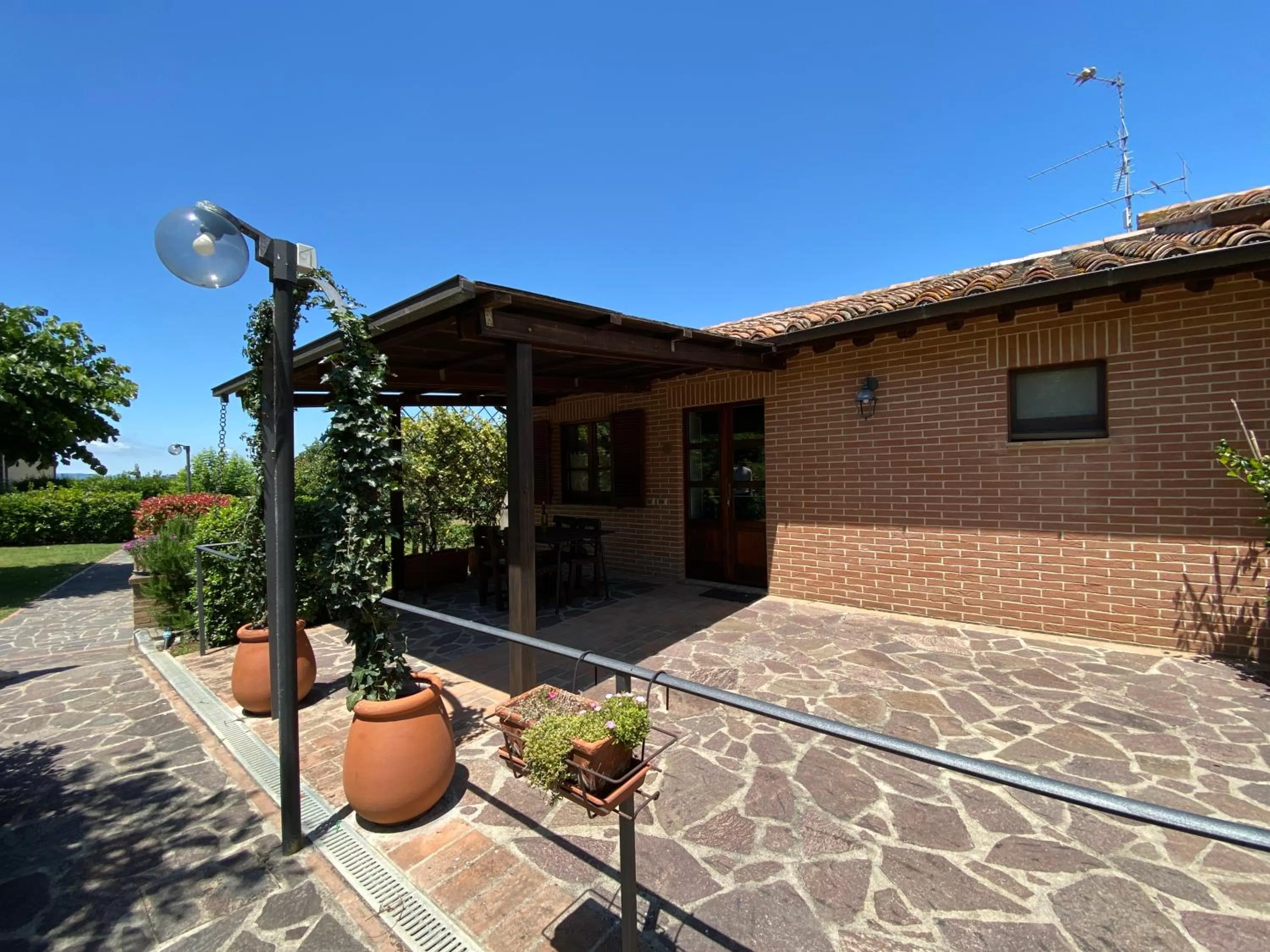 Patio in Agriturismo Tenuta Badia