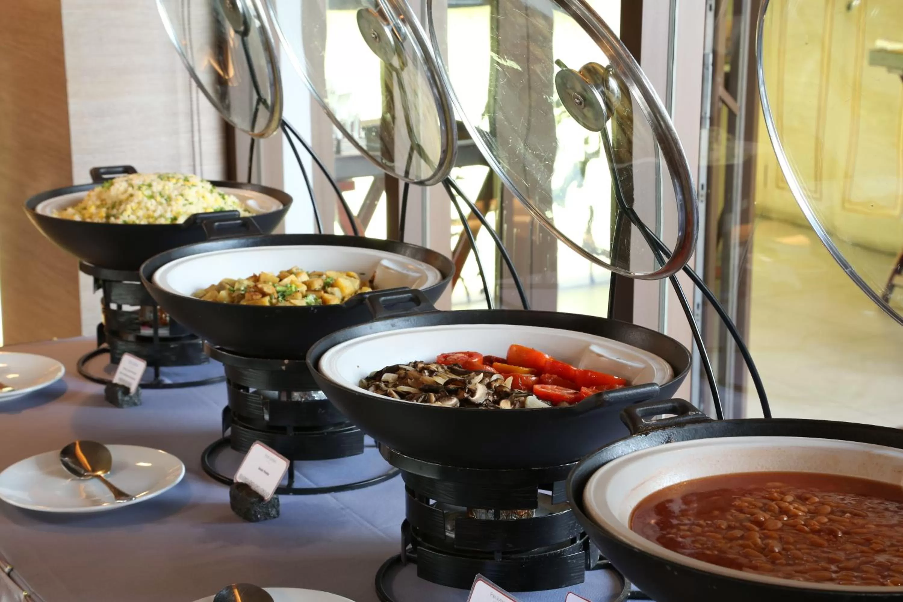 Continental breakfast in Riva Surya Bangkok