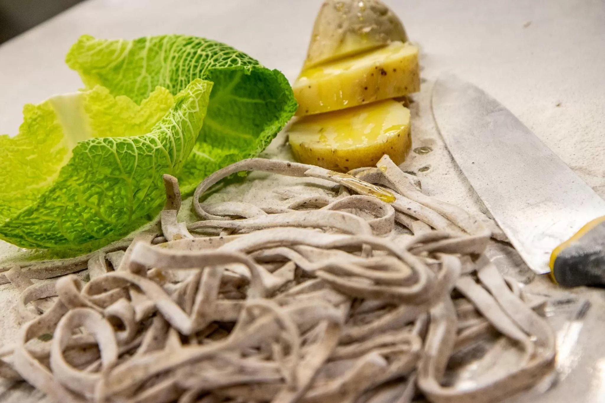 Food close-up in Hotel Bernina