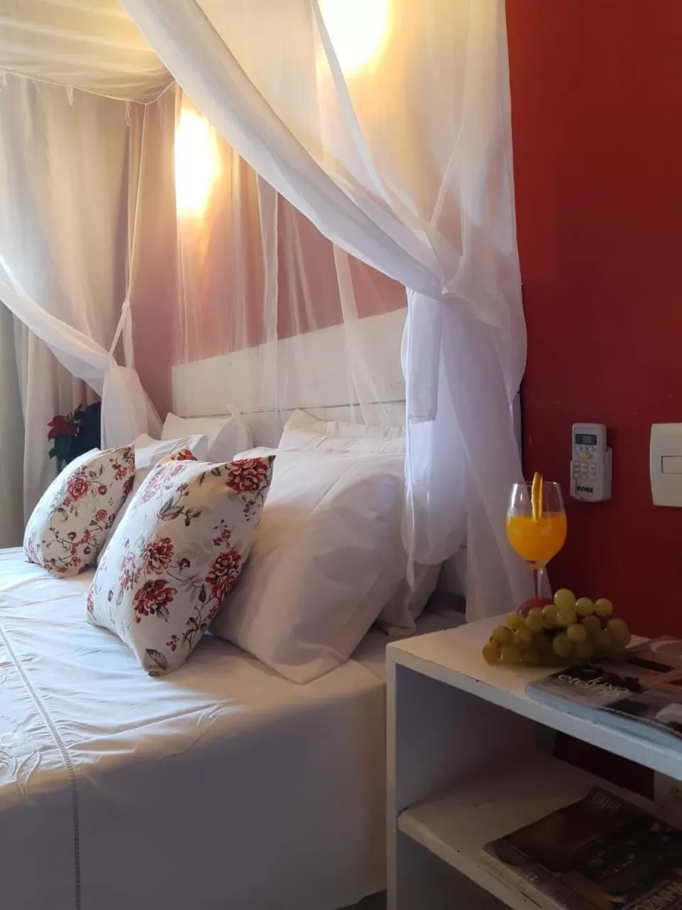 Bed in Magias de Paraty Ecopousada