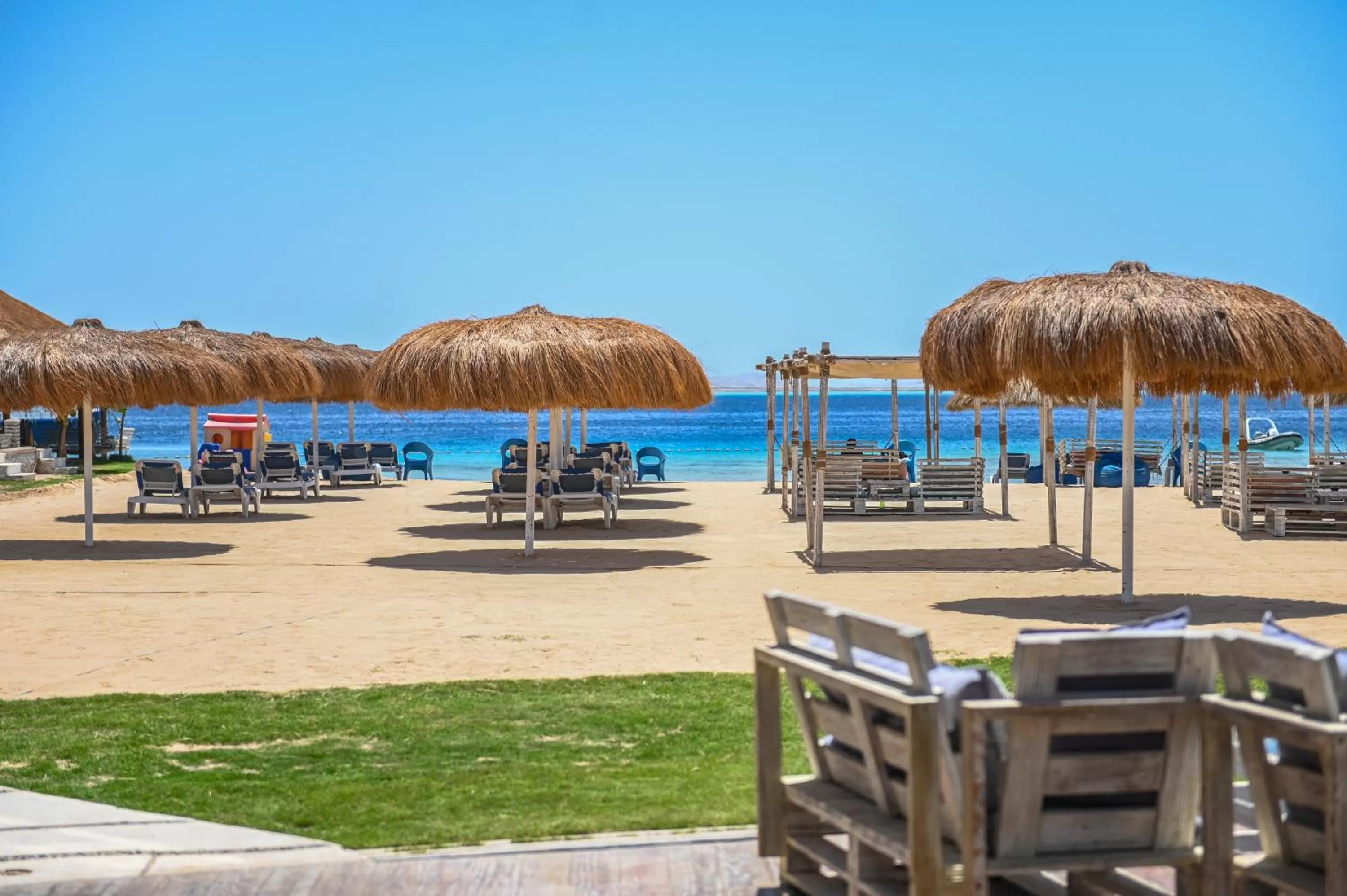 Beach in The Bay Hotel Hurghada Marina