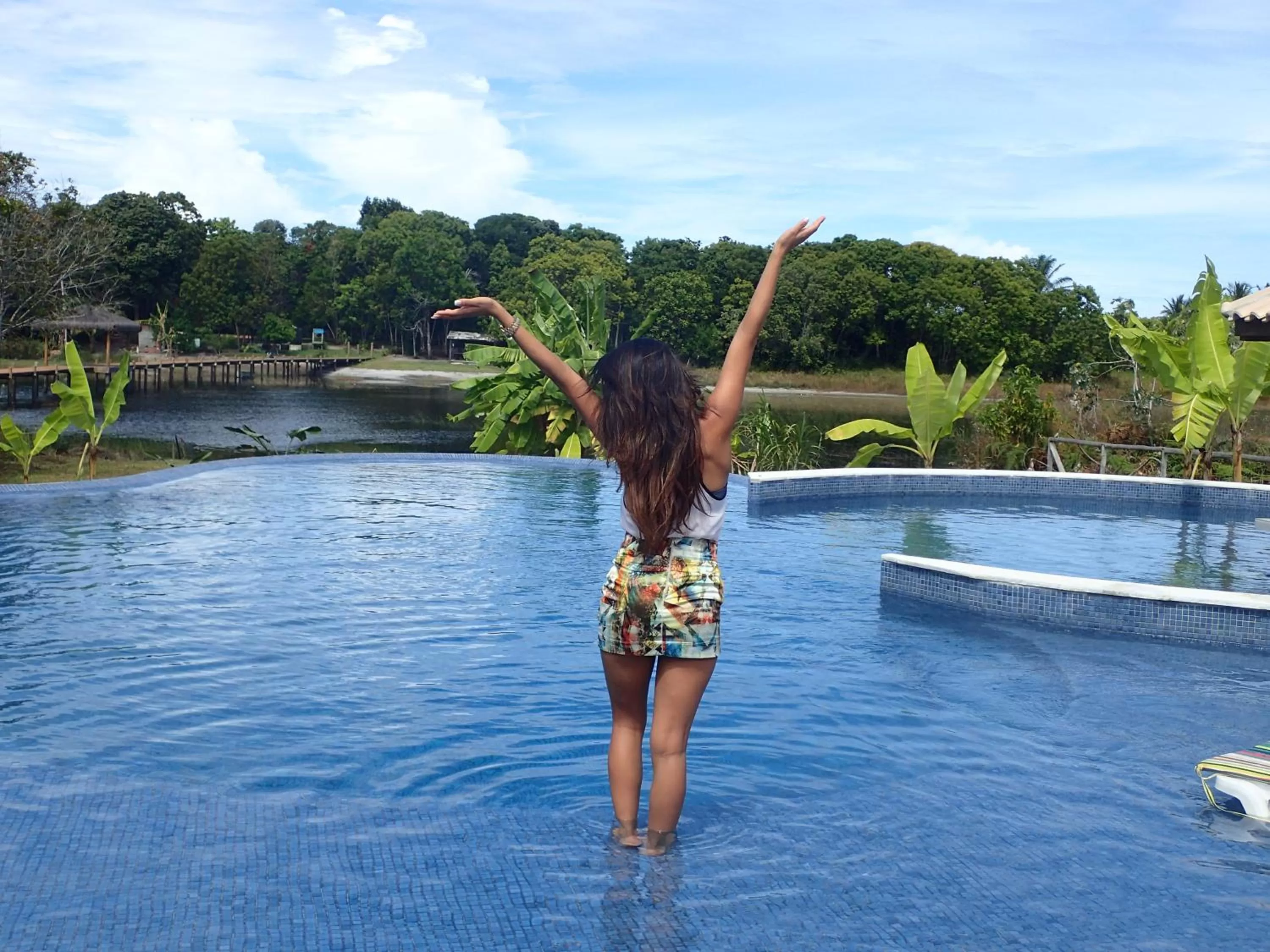 People, Swimming Pool in Pousada Sitio da Bia