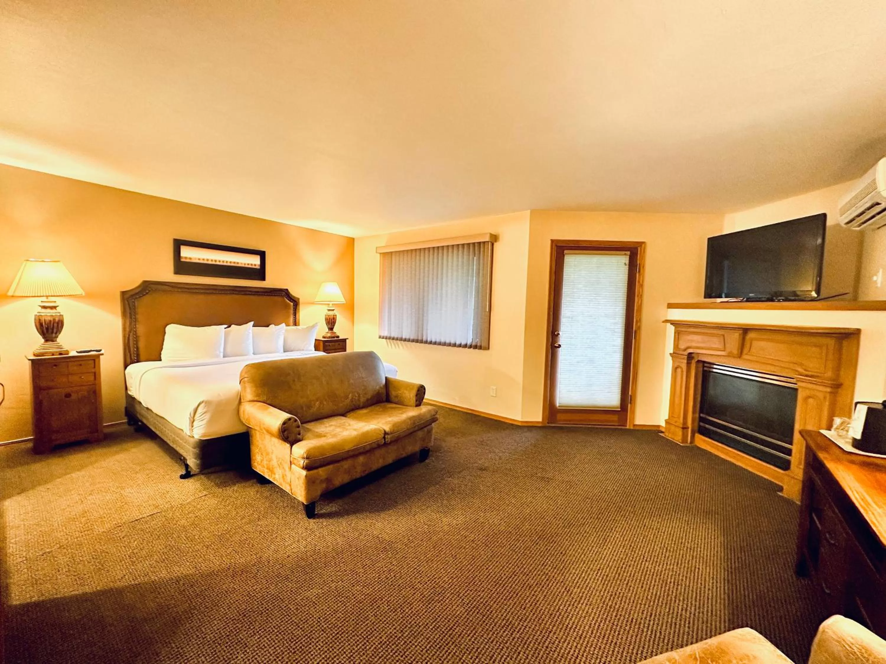 Bed in The Lodge at Leathem Smith