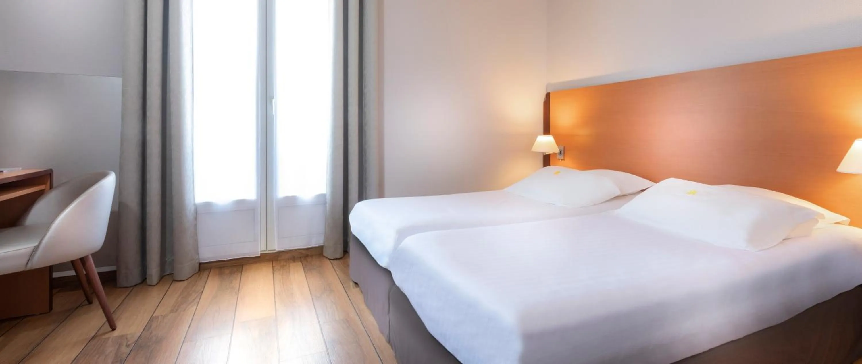 Bed in Hôtel Du Lion