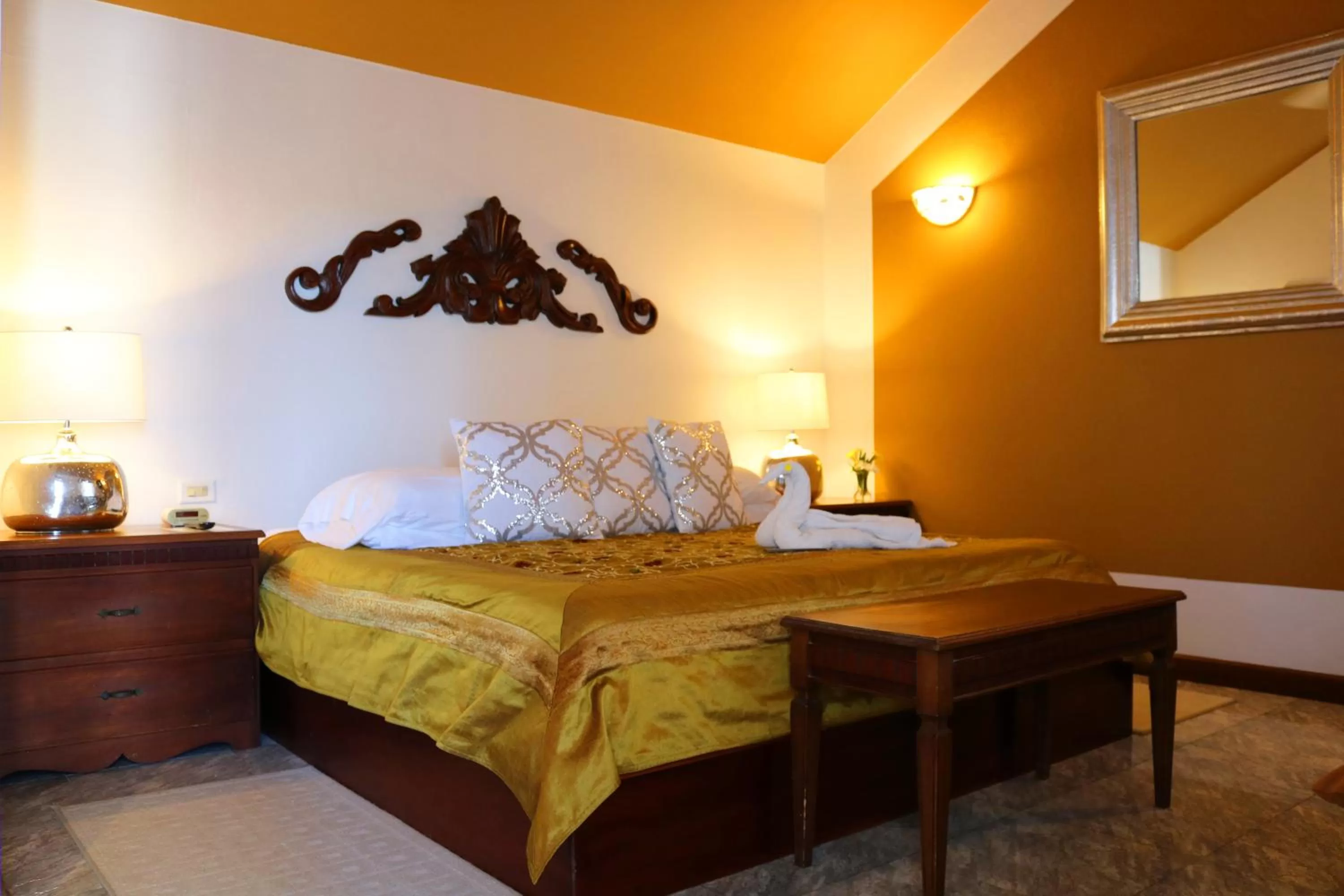 Bedroom, Bed in Villa Boscardi