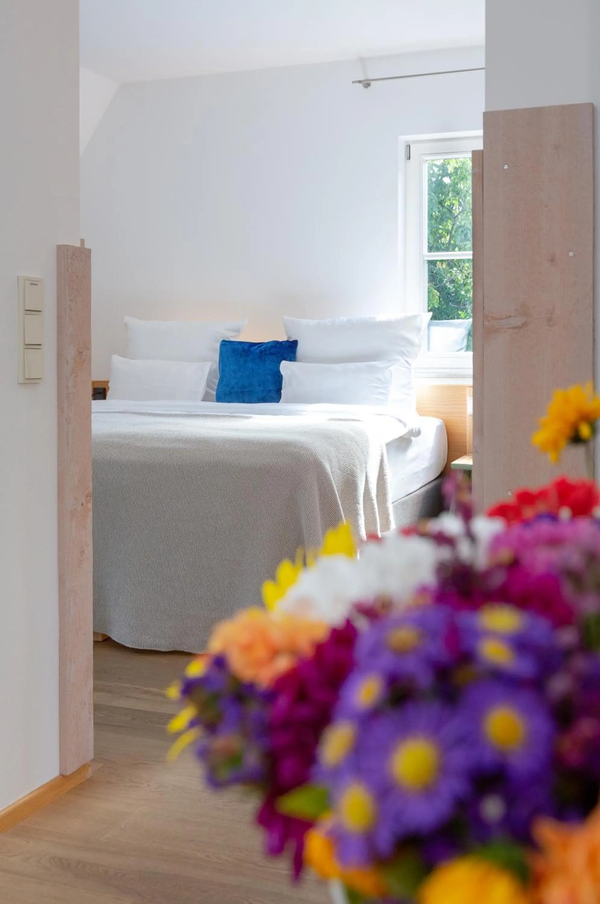 Bedroom, Bed in hezelhof hotel