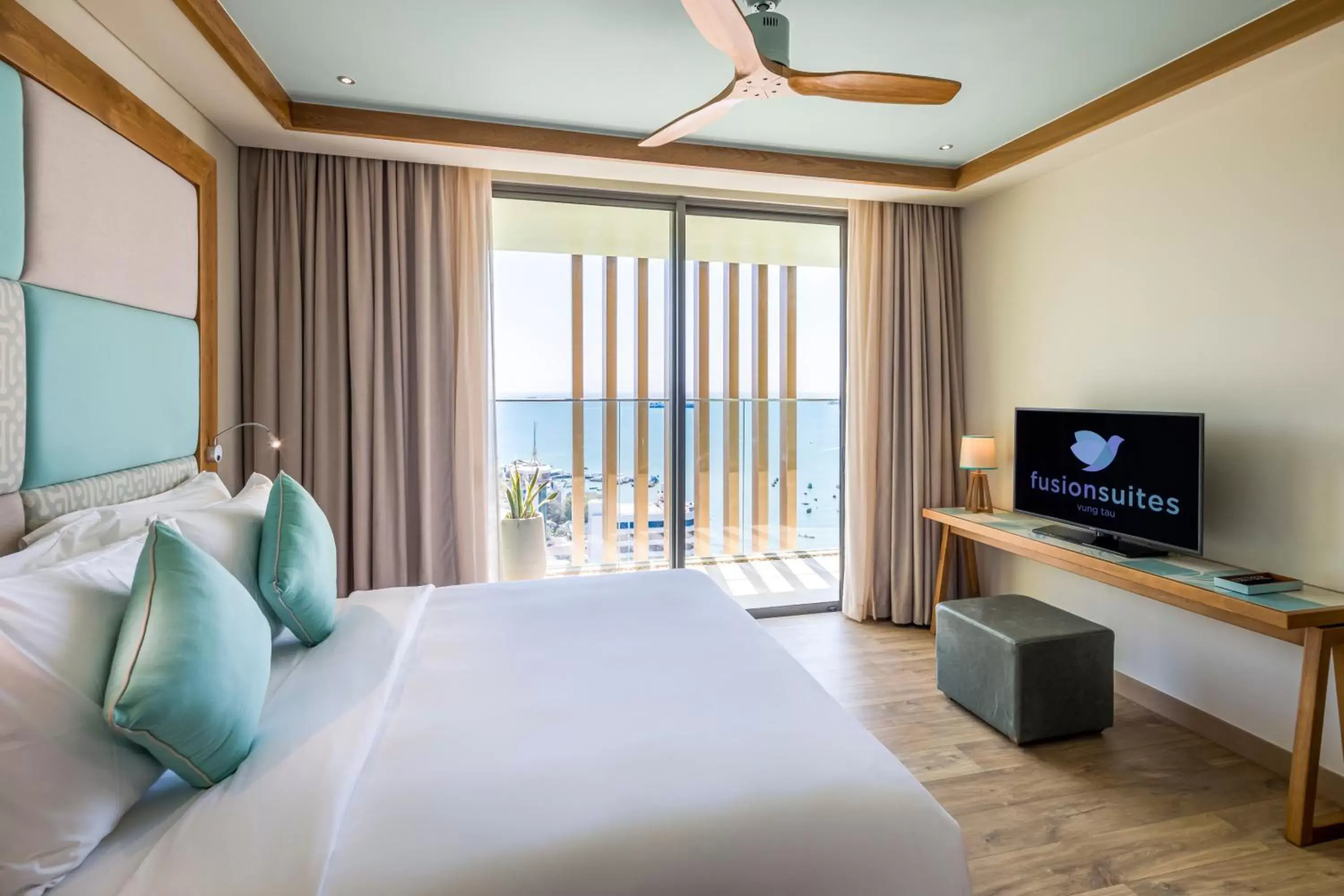 Fusion Two-Bedroom Apartment with Partial Sea View in Fusion Suites Vung Tau Fusion Two-Bedroom Apartment with Partial Sea View in Fusion Suites Vung Tau