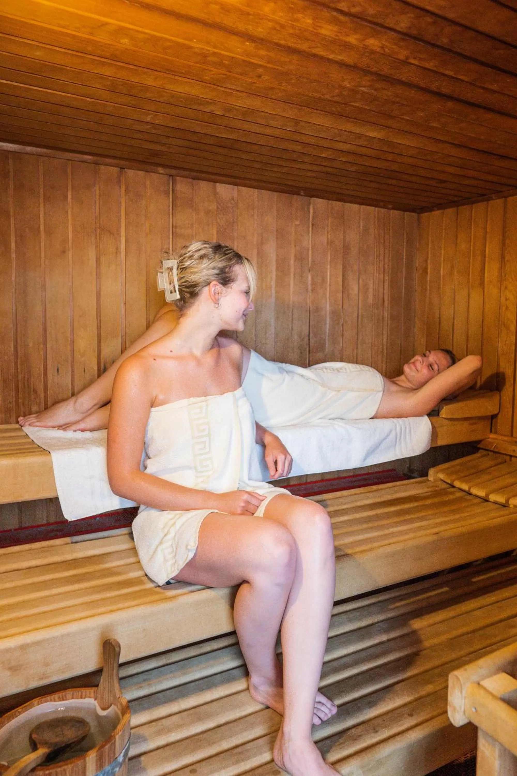 Sauna in Hotel Christel
