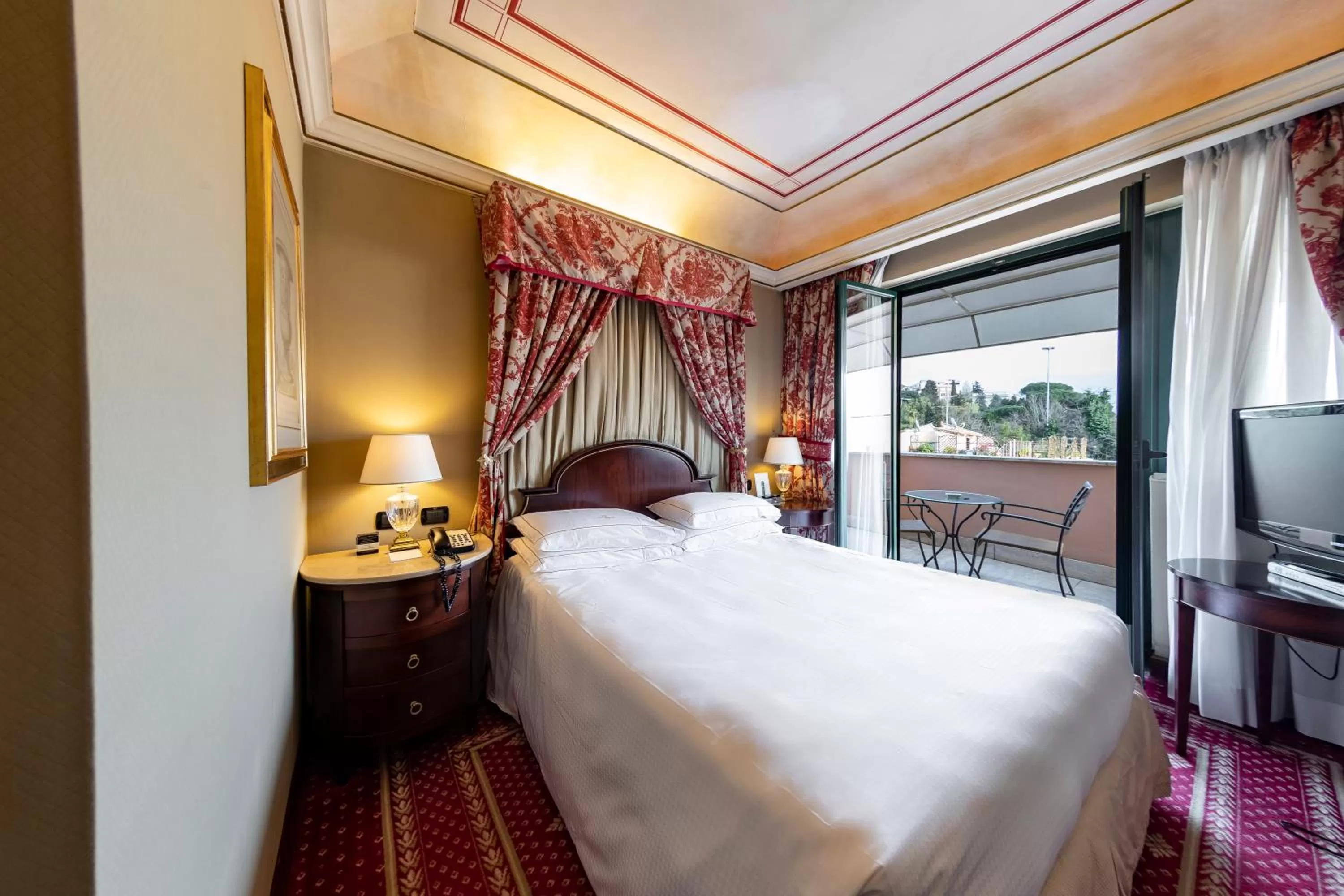 Bed in River Chateau Hotel