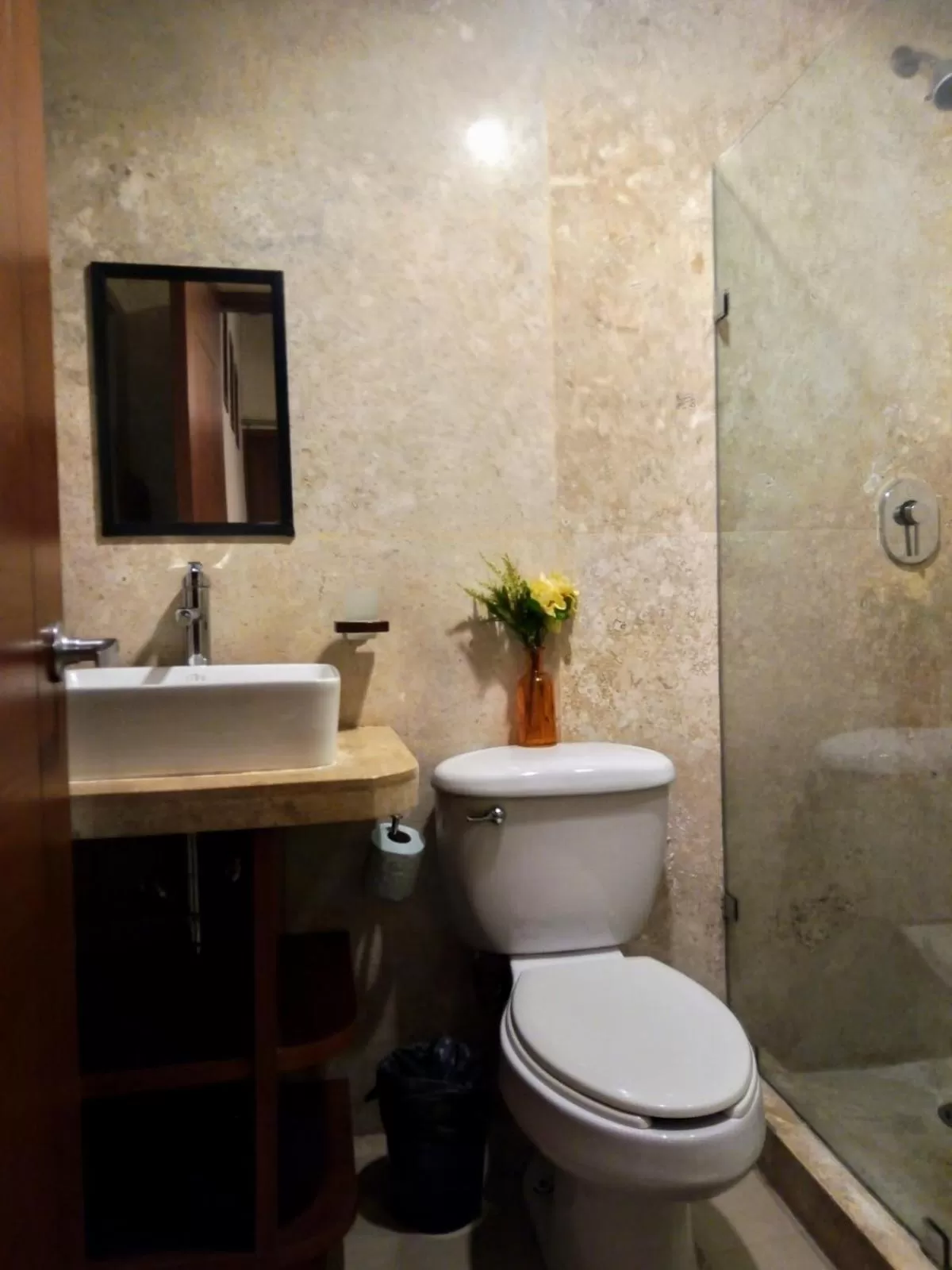 Bathroom in Bed and Breakfast Pecarí