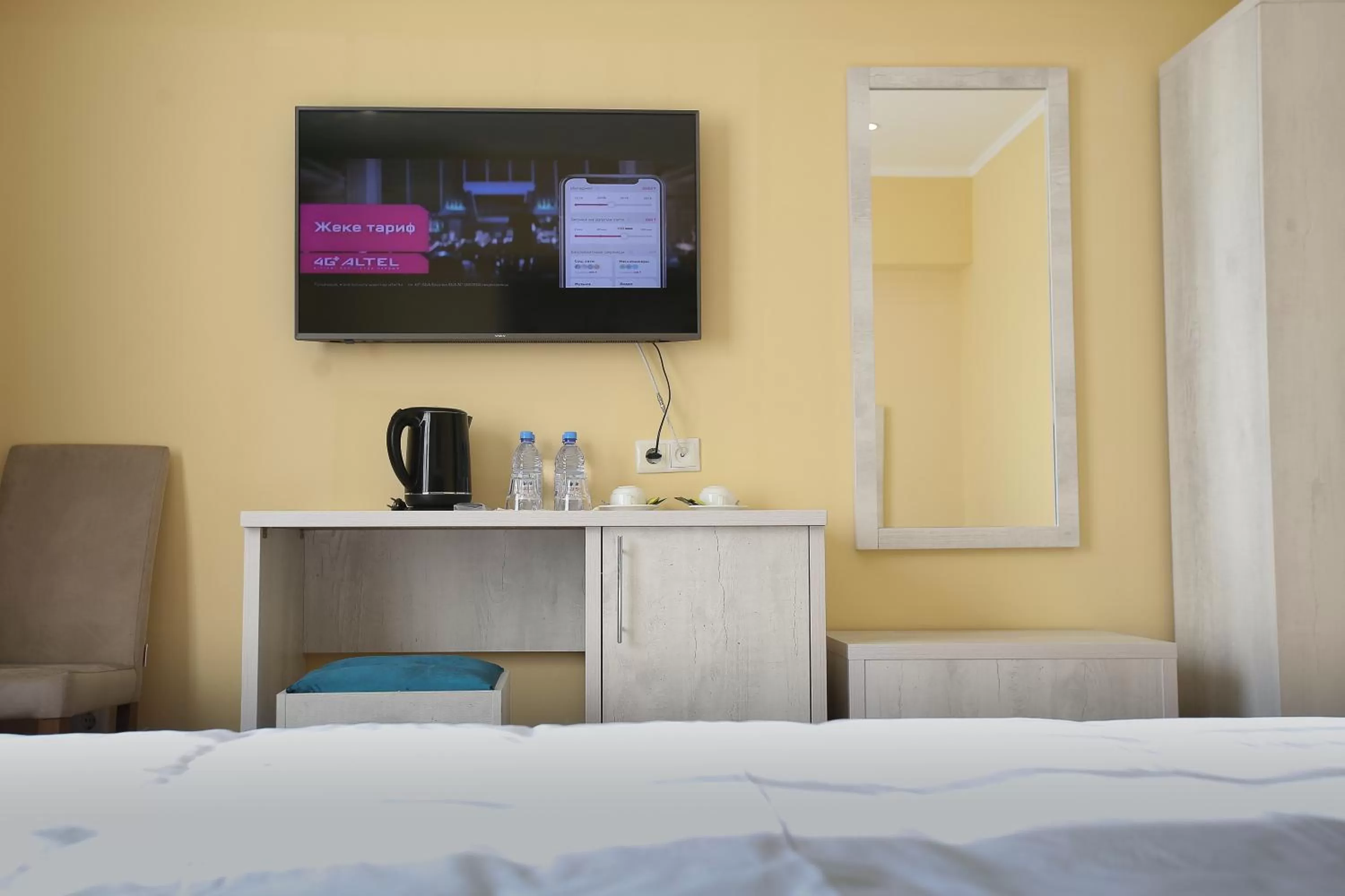 TV/Entertainment Center in Altai Business Hotel