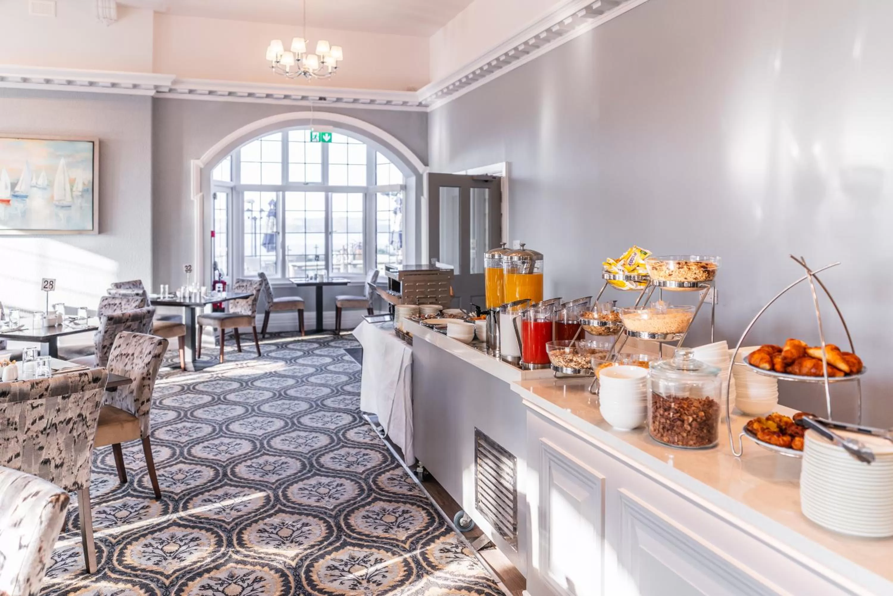 Breakfast in The Headland Hotel & Spa