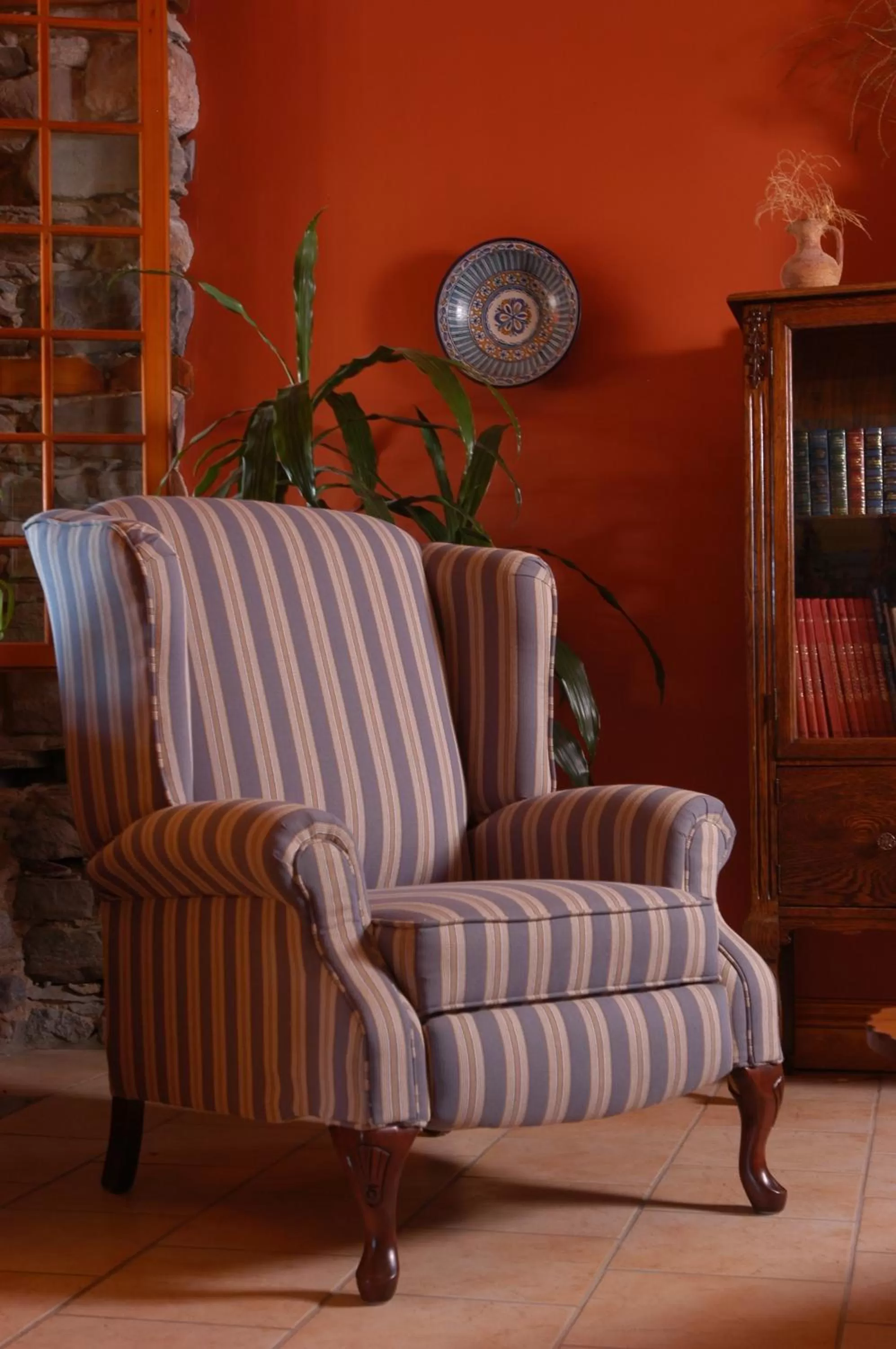 Seating area in Manoir Ramezay