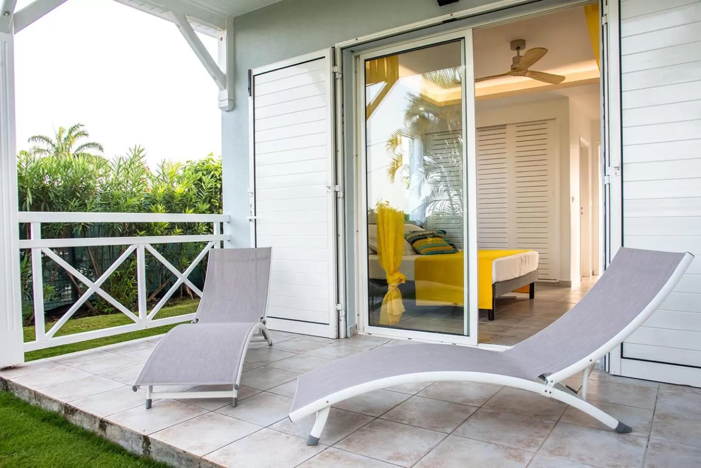 Patio, Balcony/Terrace in Hôtel La Christophine
