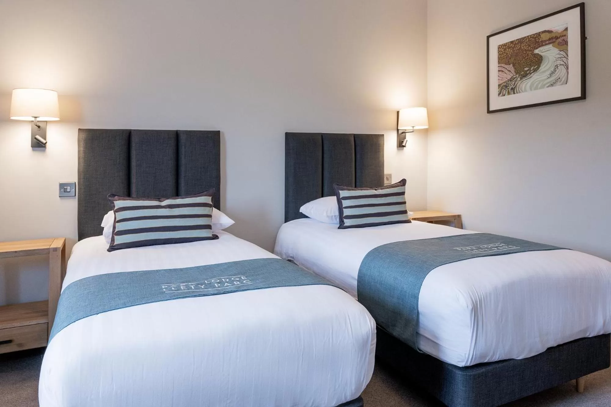 Bed in Aberystwyth Park Lodge Hotel